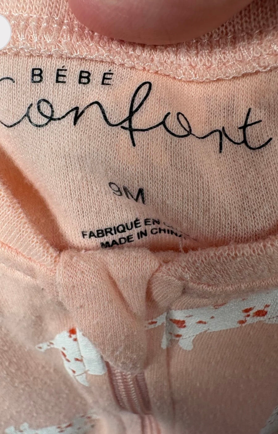 Pyjama bébé confort 9 mois (cmb)