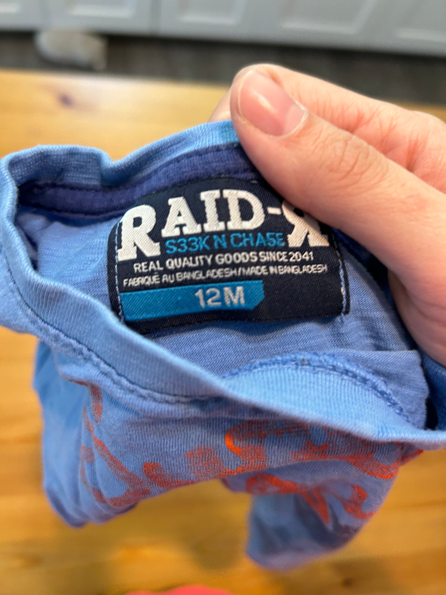 T-shirt Raid-R 12 mois