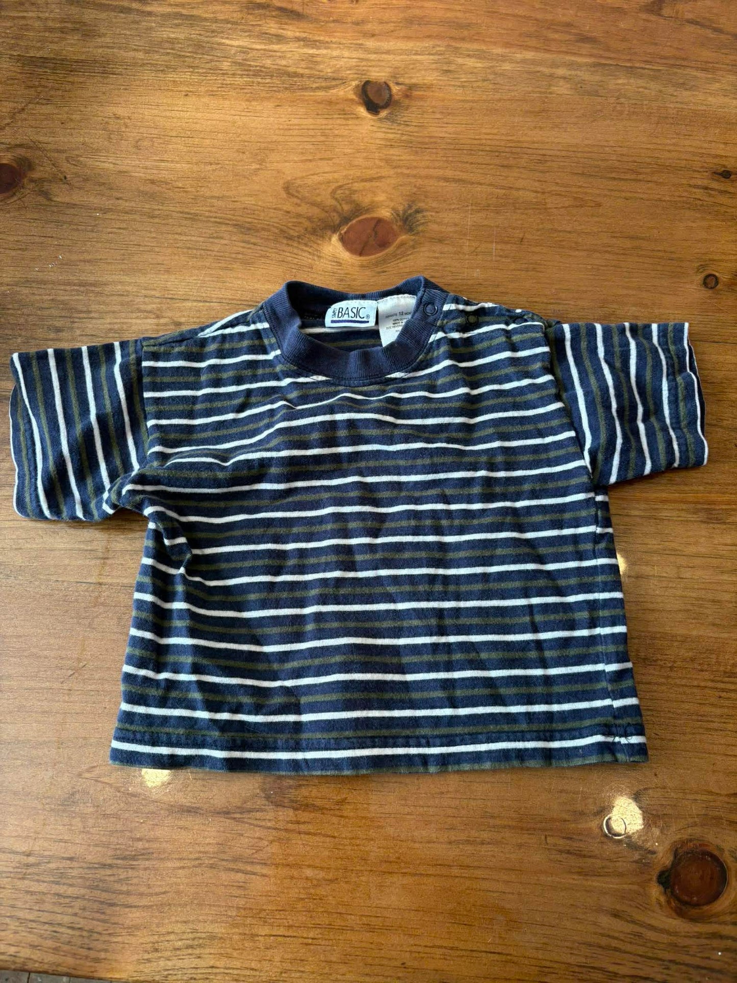 t-shirt simply basic 12 mois
