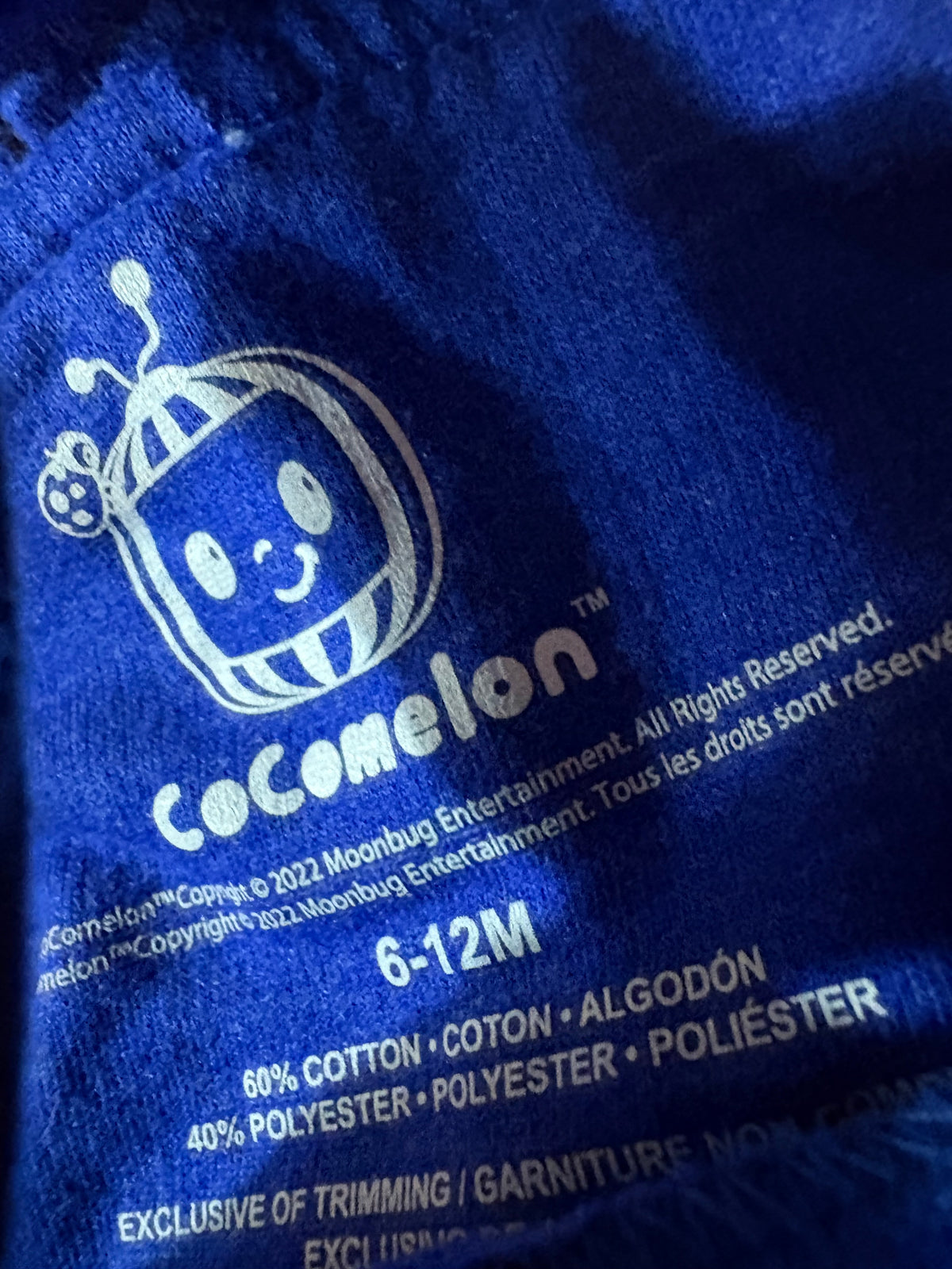 Salopette cocomelon 6-12 mois (cmb)