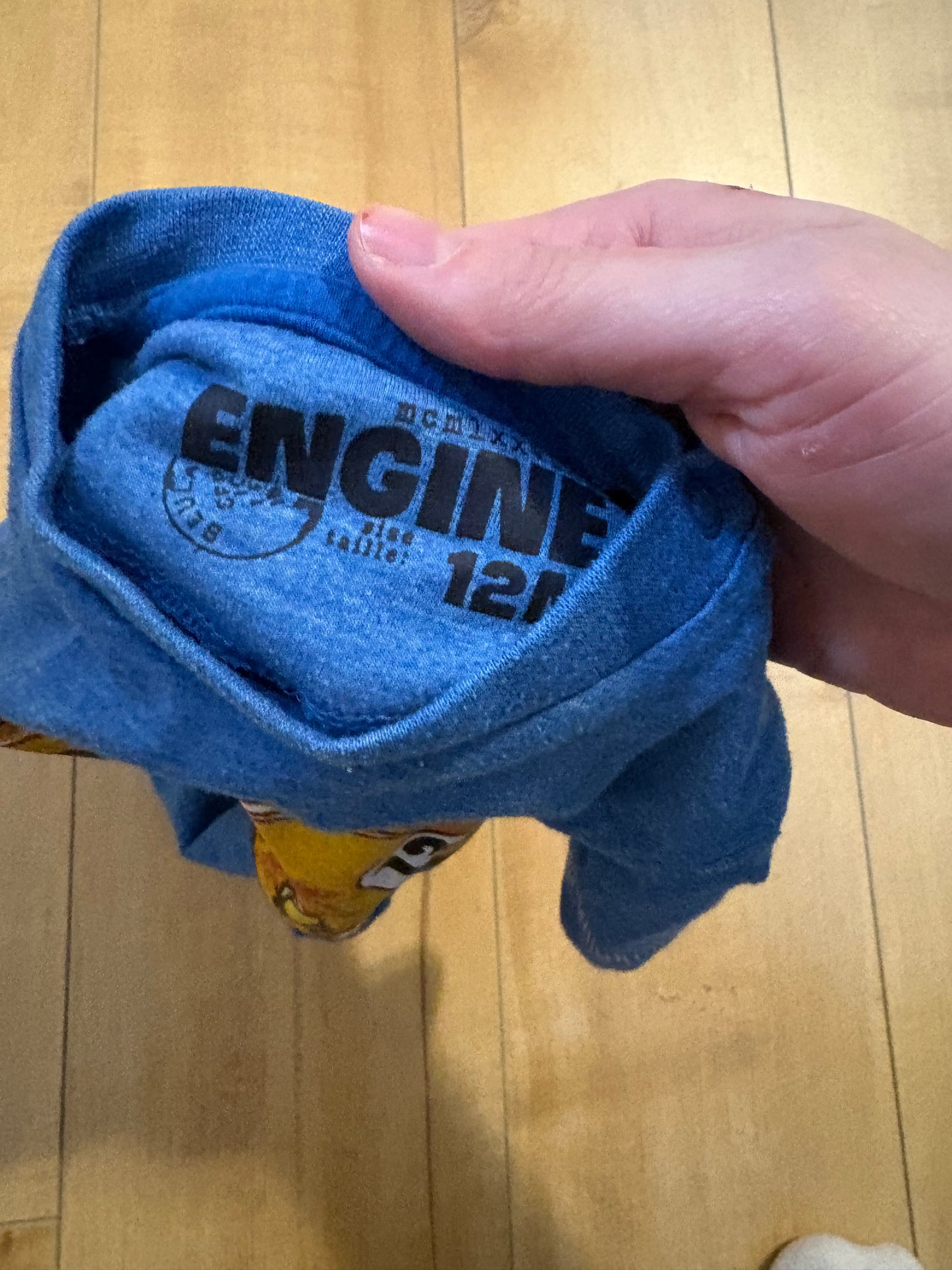 T-shirt angine 12 mois