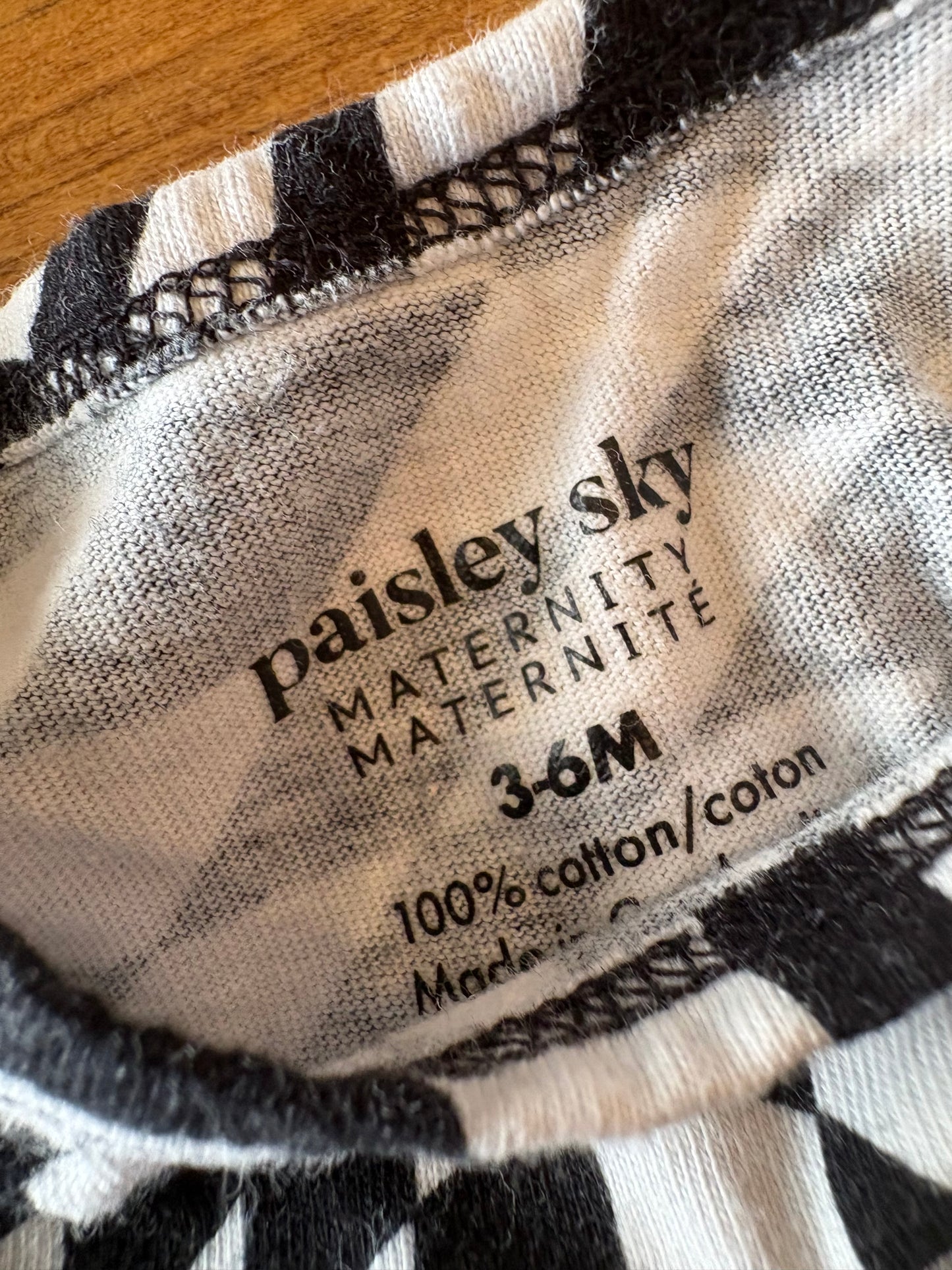 Cache couche Paisley sky 3-6 mois