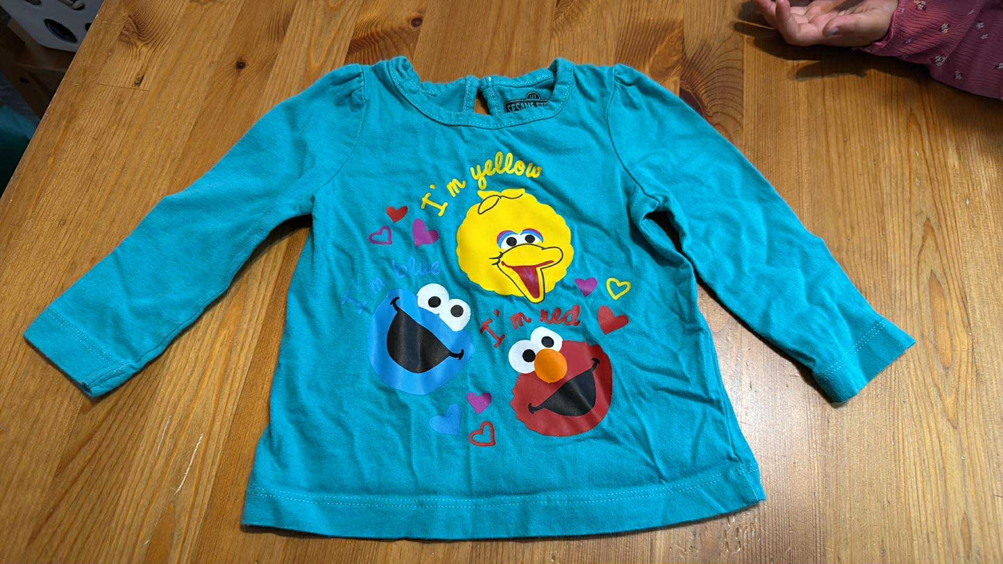 Gilet sesame street 12 mois
