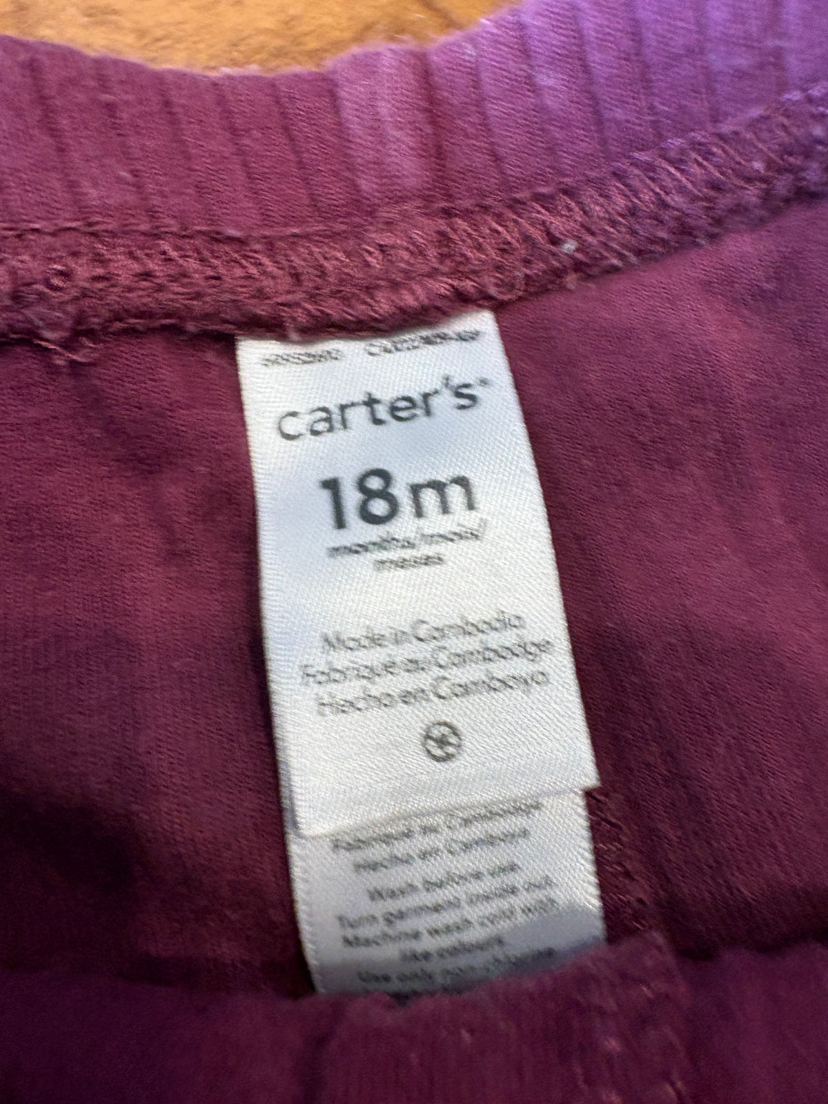 Pantalon carter's 18 mois (CMHL)*