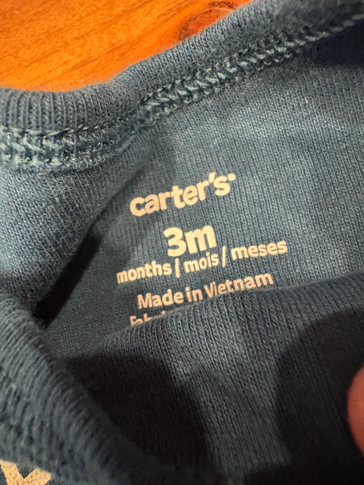 Cache couche carter's 3 mois (cmb)