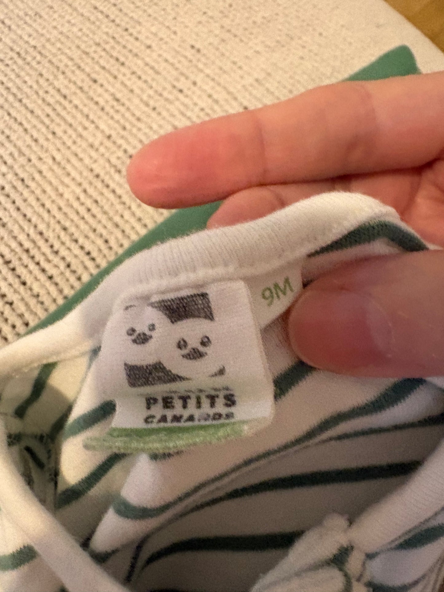 Robe deux petit canard bio 9 mois *