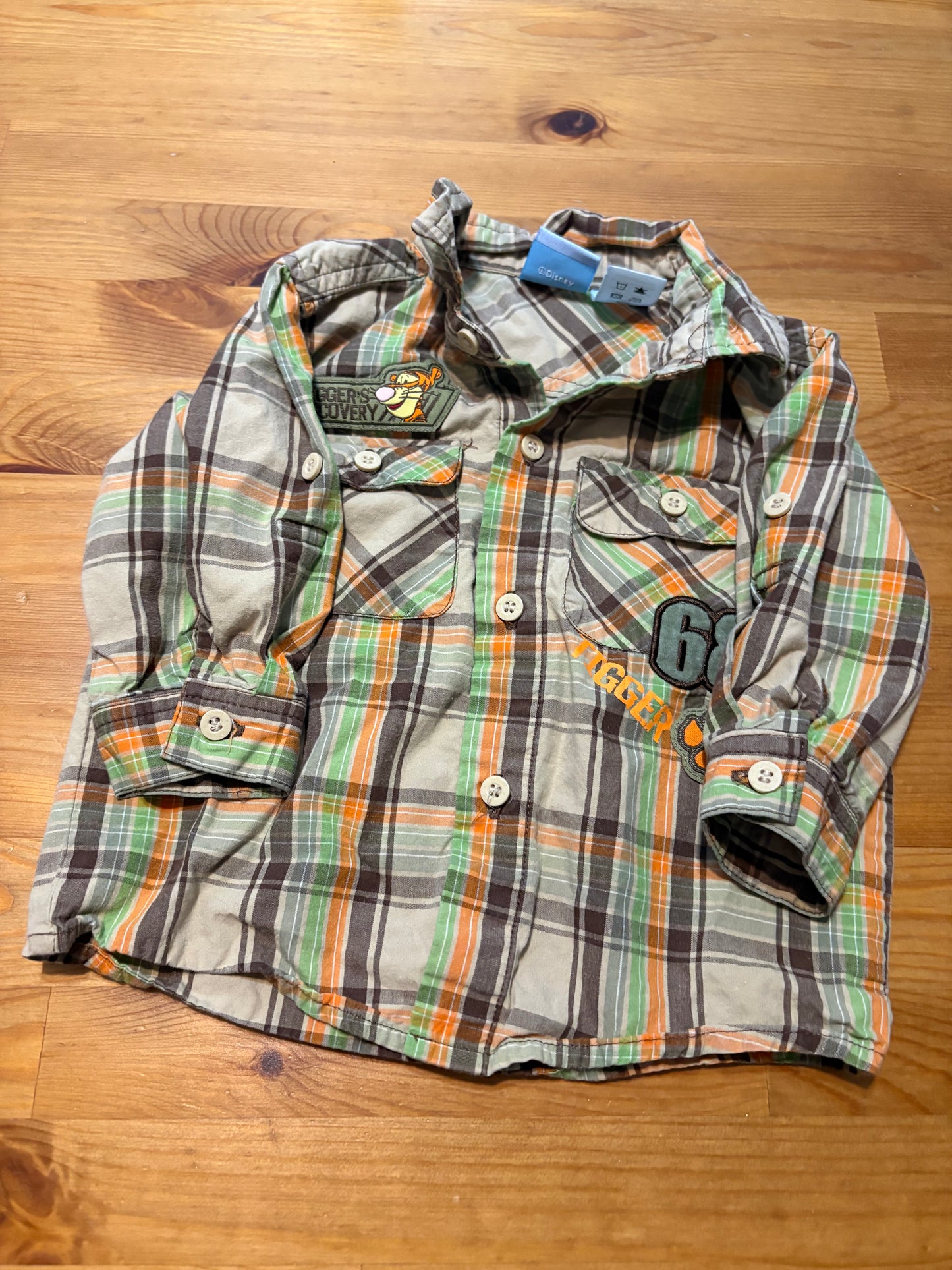 chemise disney tigrou 12 mois