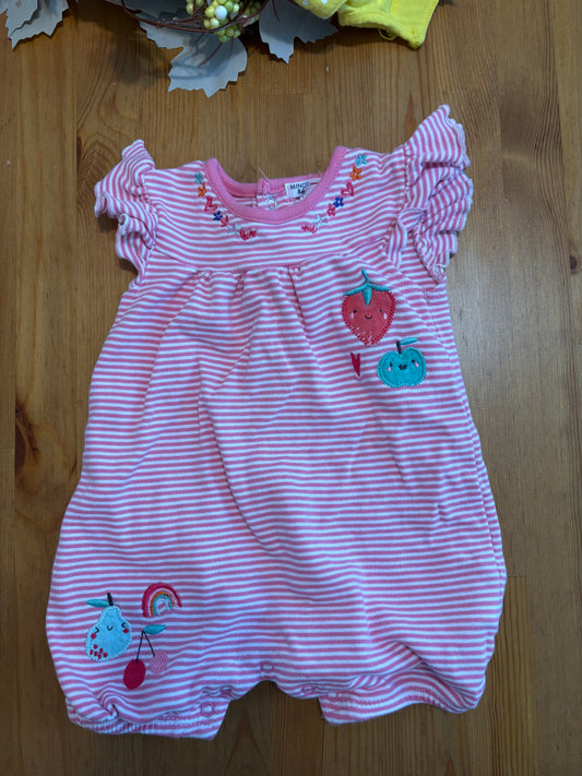 Barboteuse minoti baby 9-12 mois comme neuf