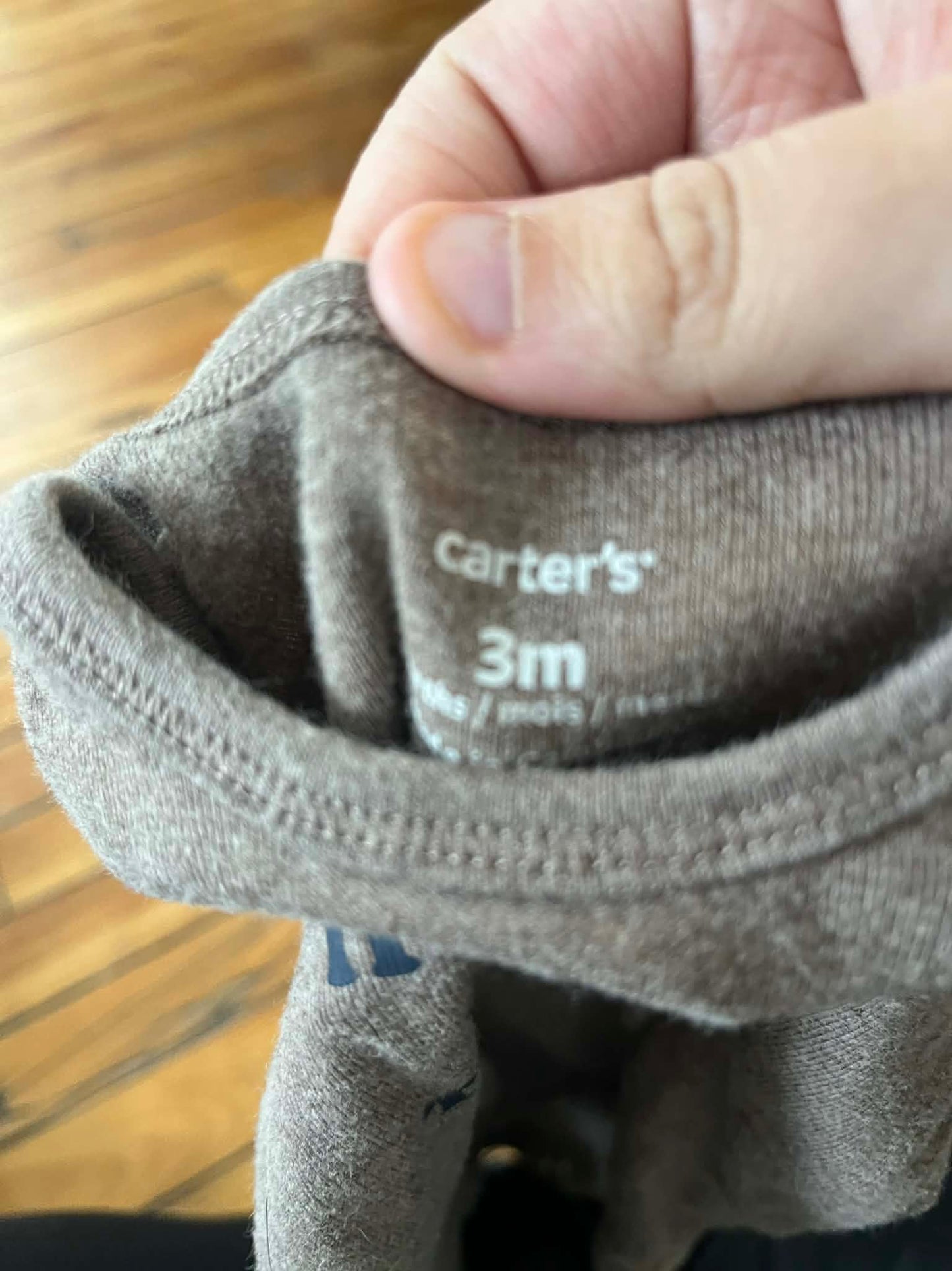 Cache-couche carter’s 3 mois