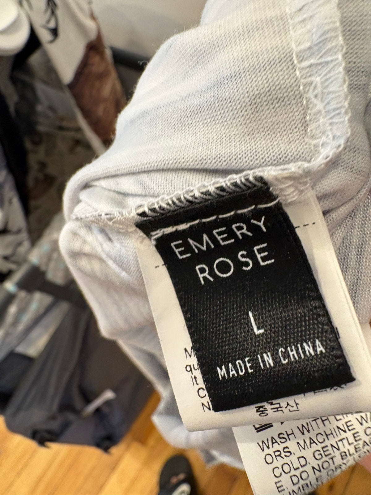 Robe emery rose large (cmb)