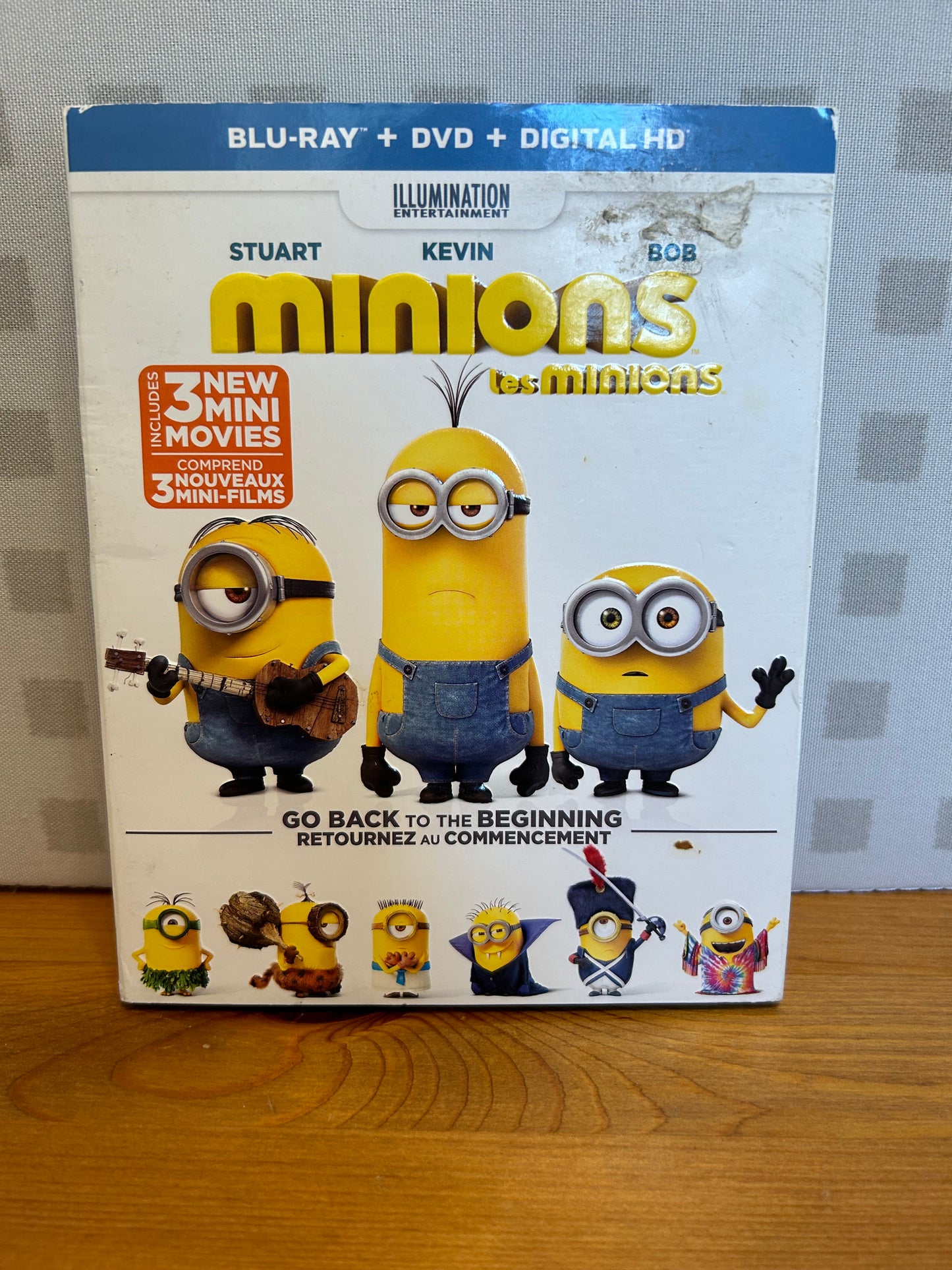 Dvd,blu-ray Minion(vf inclus)