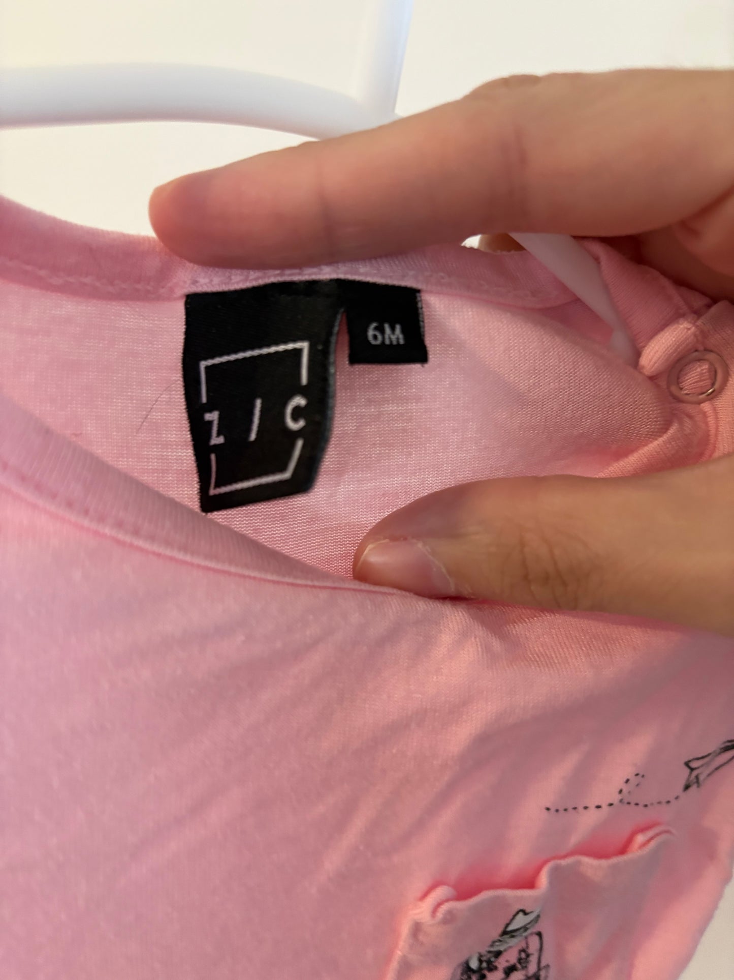 t-shirt zic 6 mois