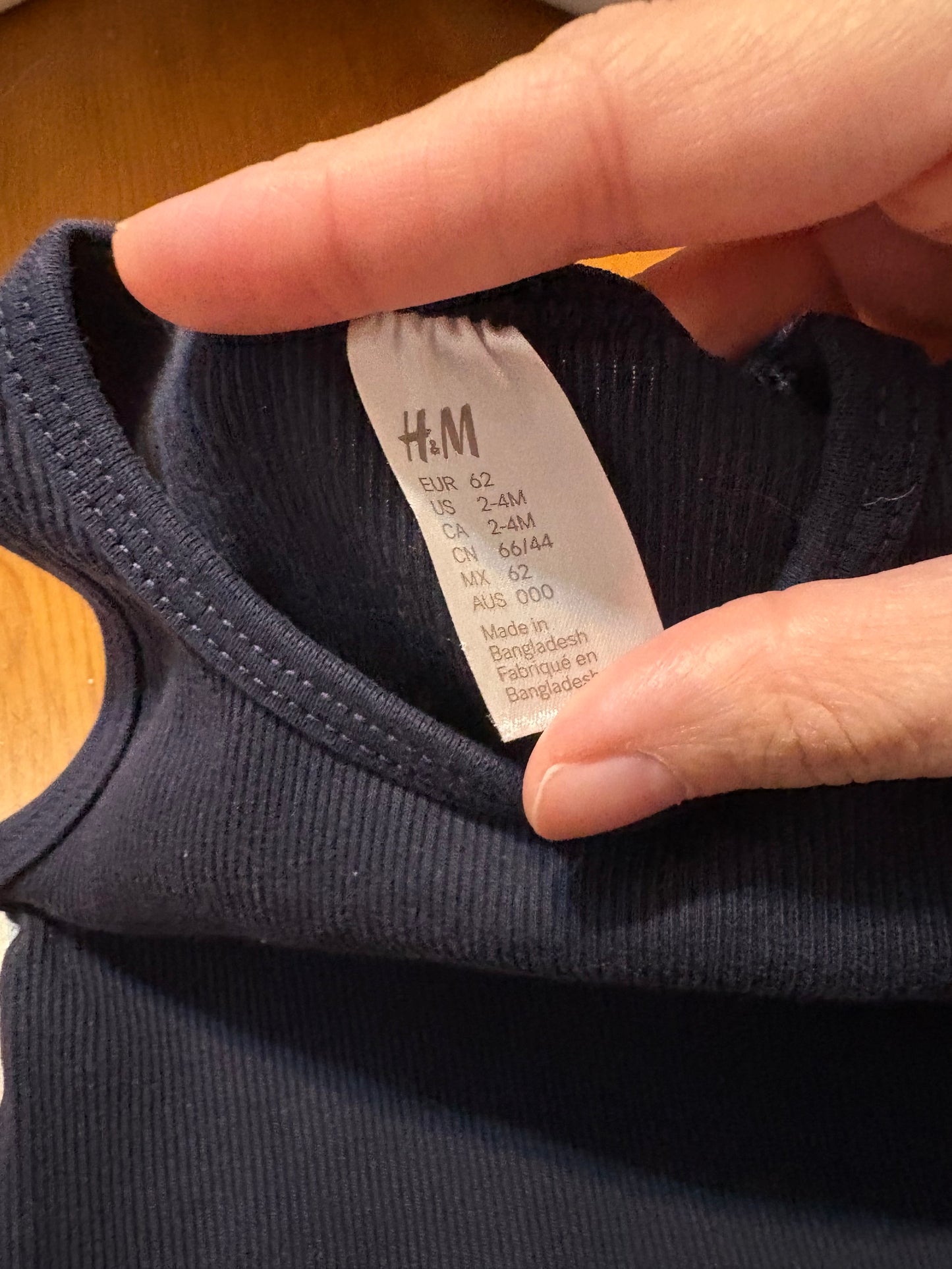 Cache-couche H&M 2-4 mois