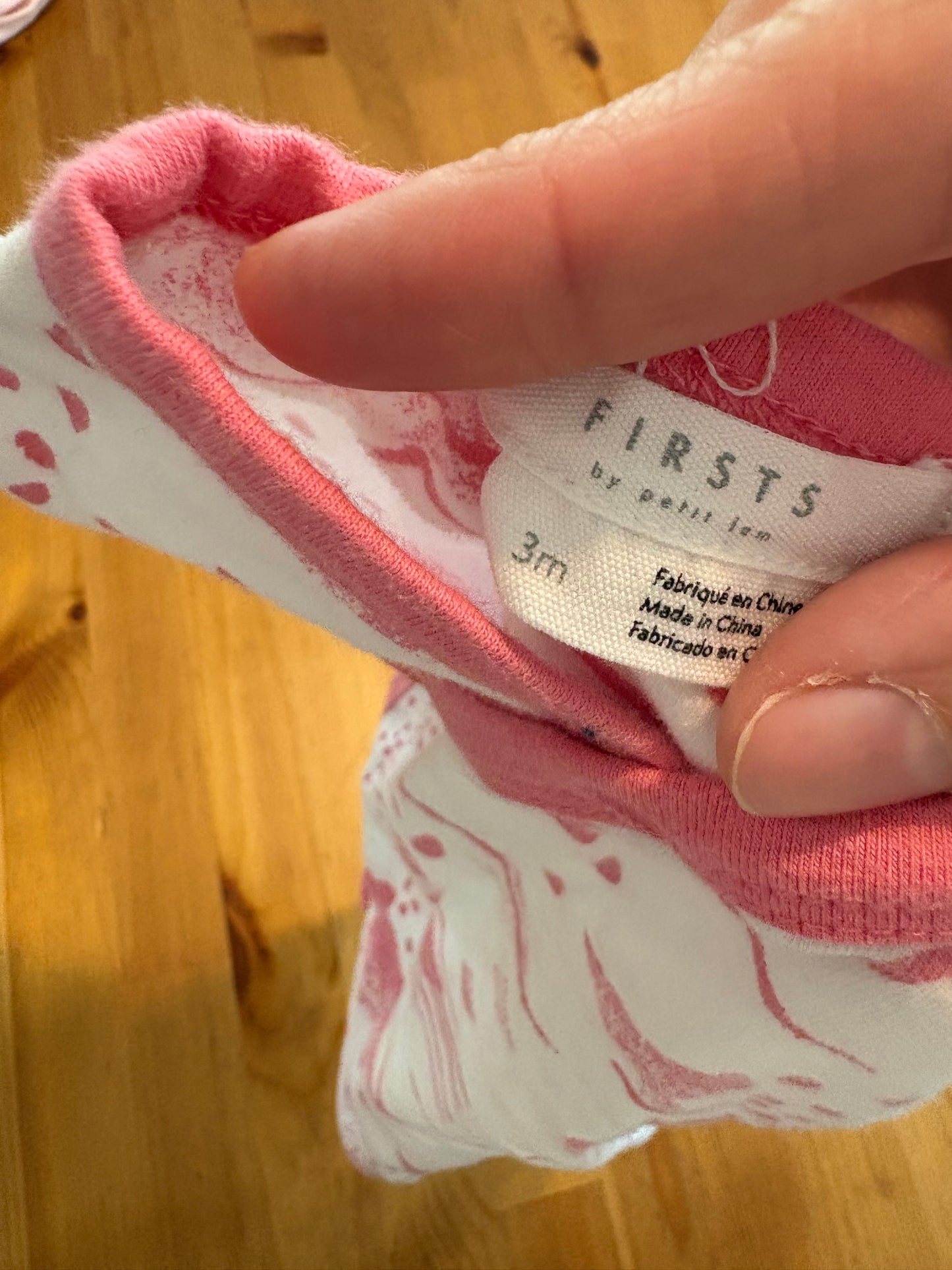Barboteuse firsts 3 mois
