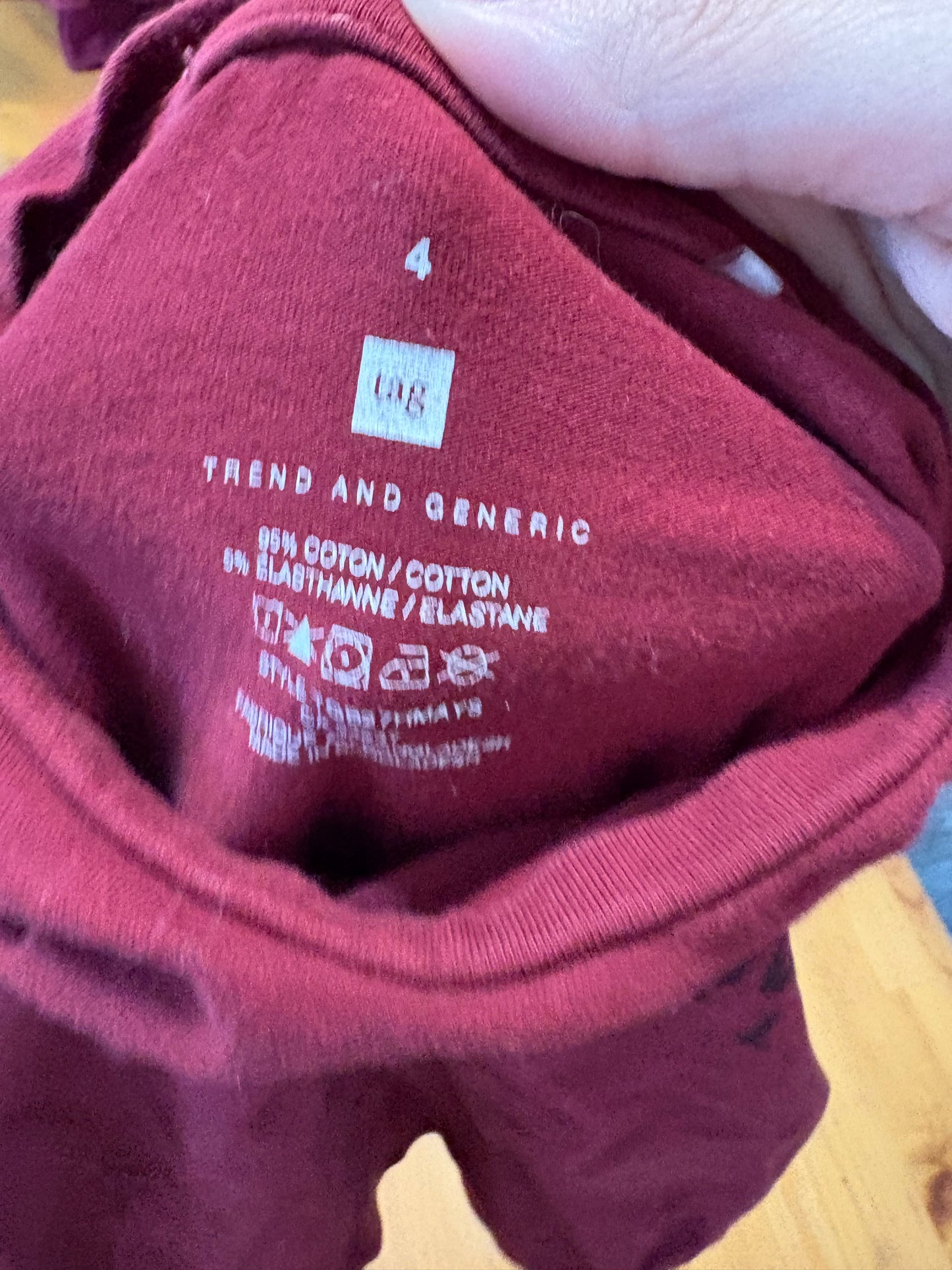 Gilet tag 4 ans