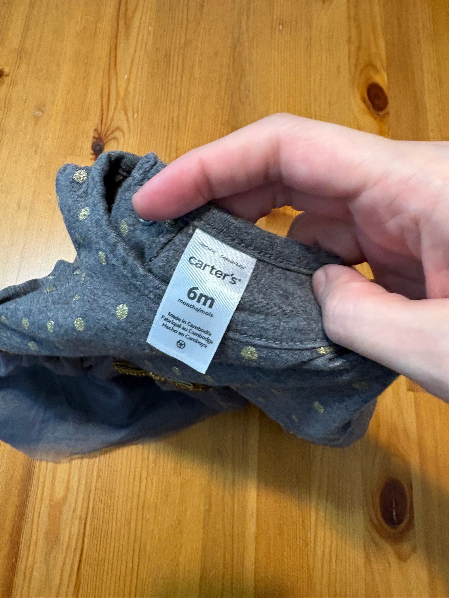 Robe carter’s 6 mois