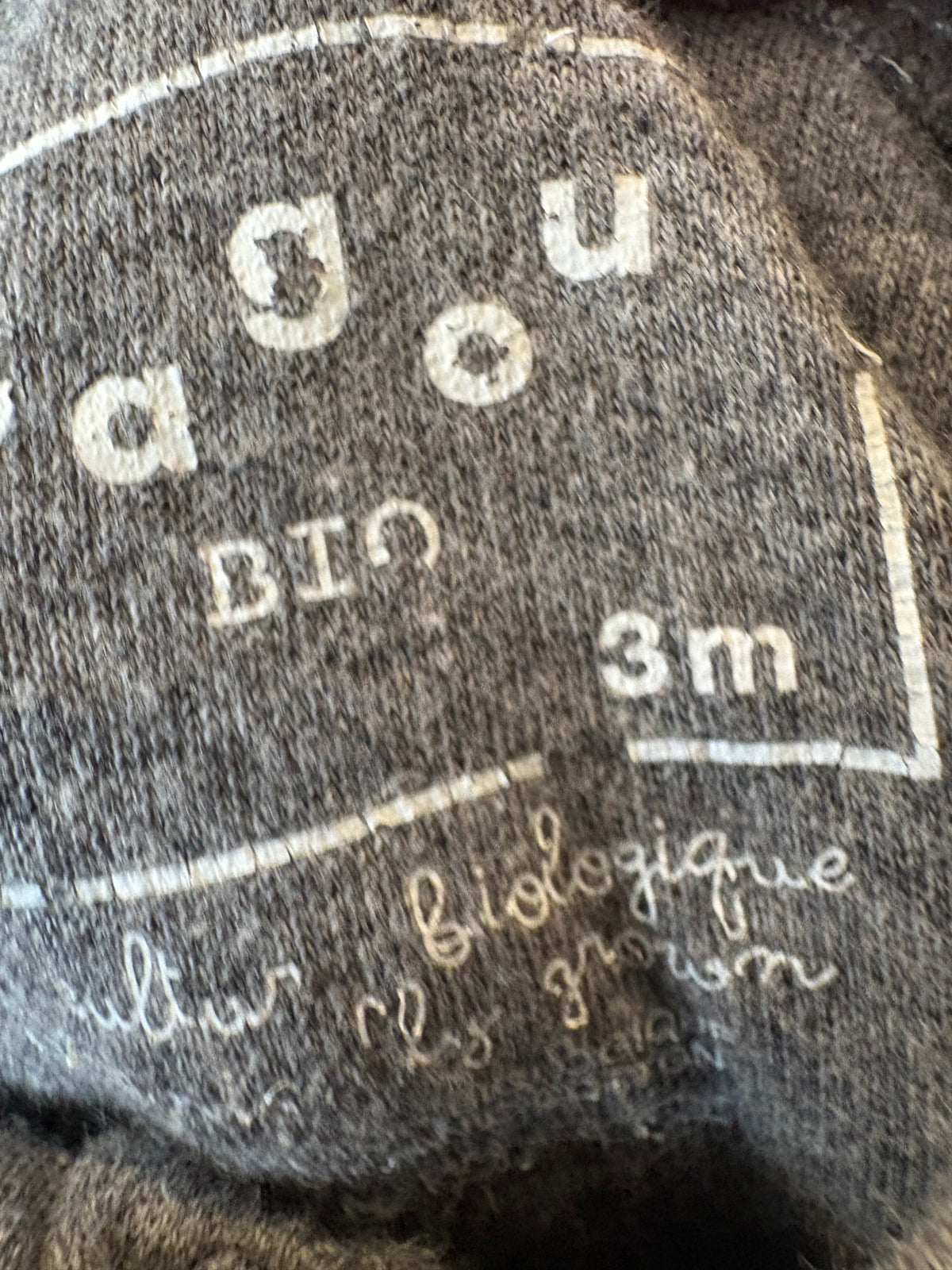 Pyjama gagou tagou 3 mois (cmb)