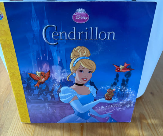 livre cendrillon disney