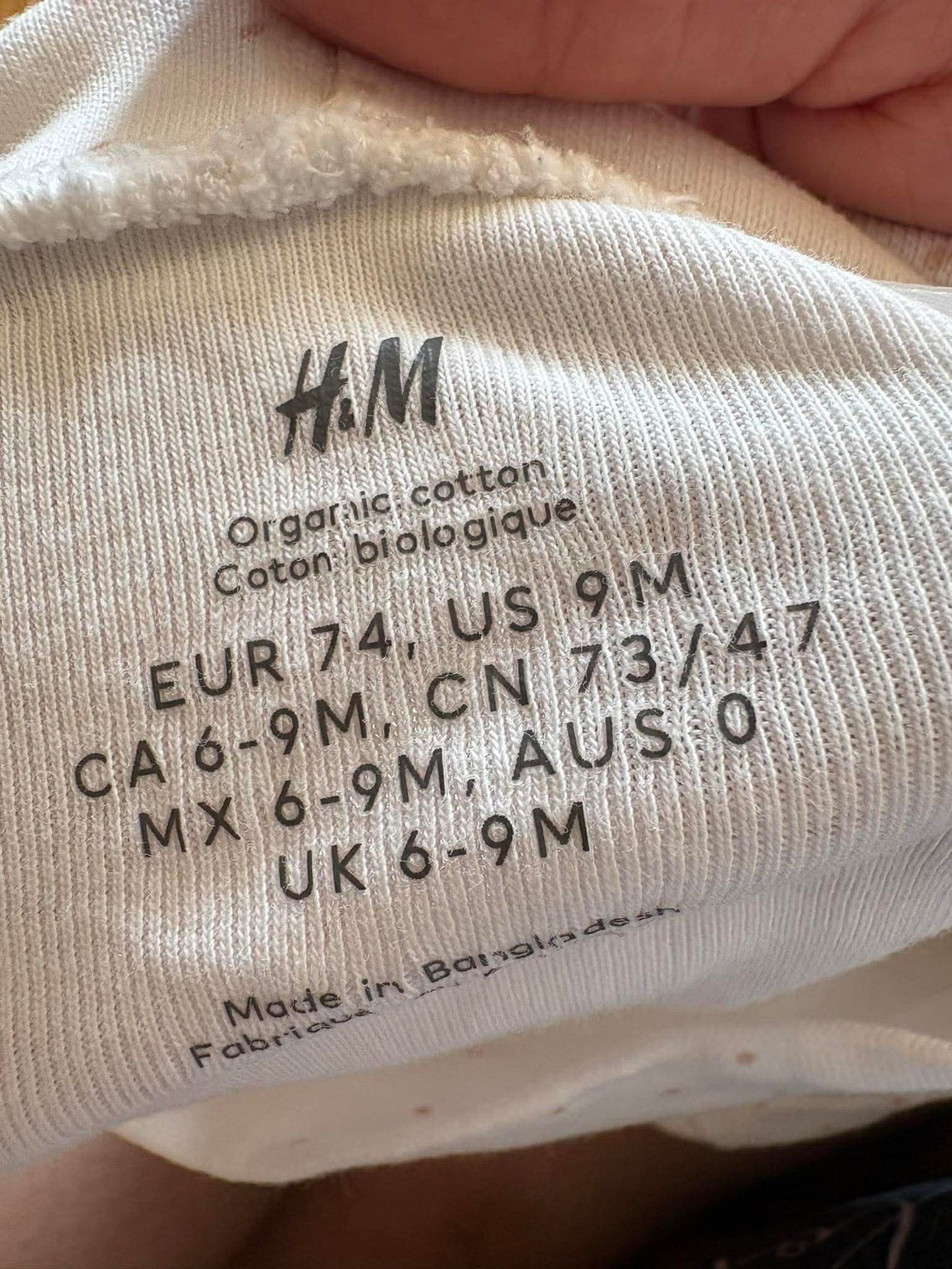 Pantalon h&m 6-9 mois (cmb)🩷