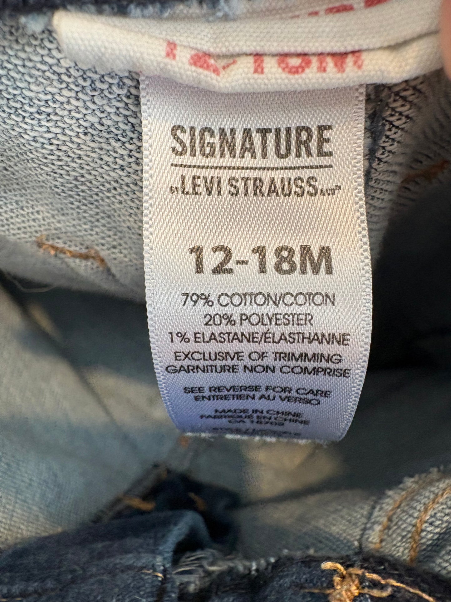 Jeans Levis 12-18 mois (cmb)