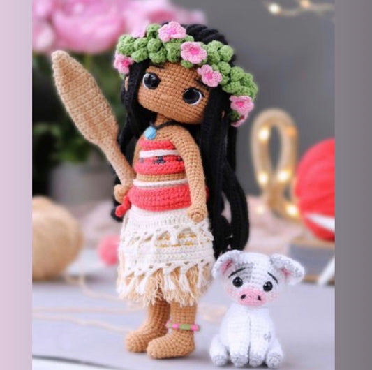 Moana et Pua environ 26 cm