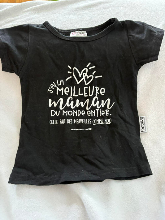 T-shirt belove 18-24 mois