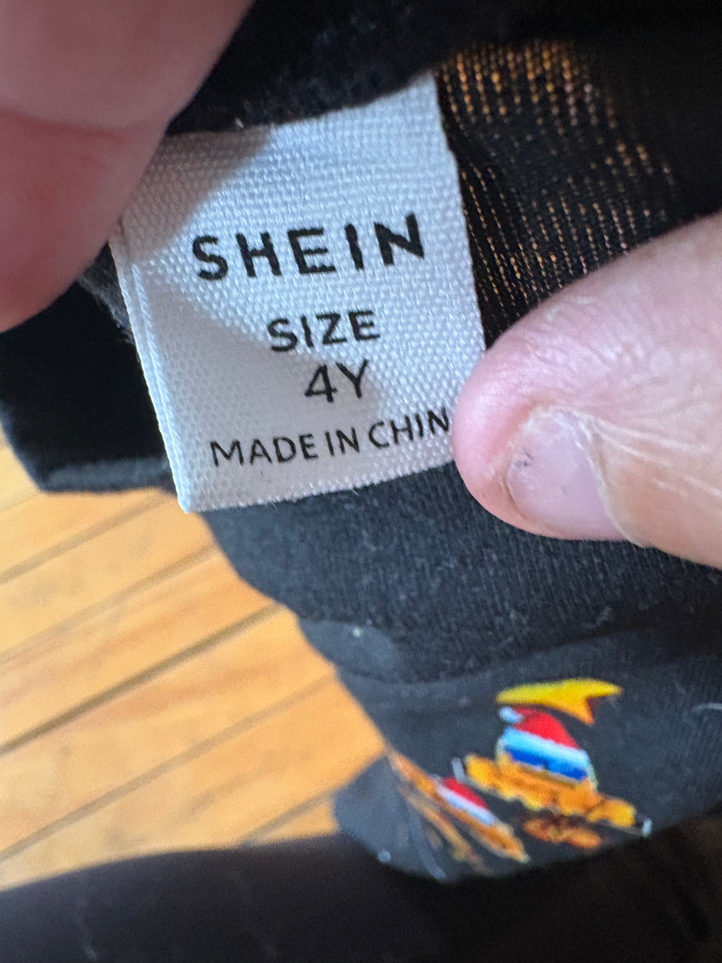 Chandail shein 4T doublons (cmb)