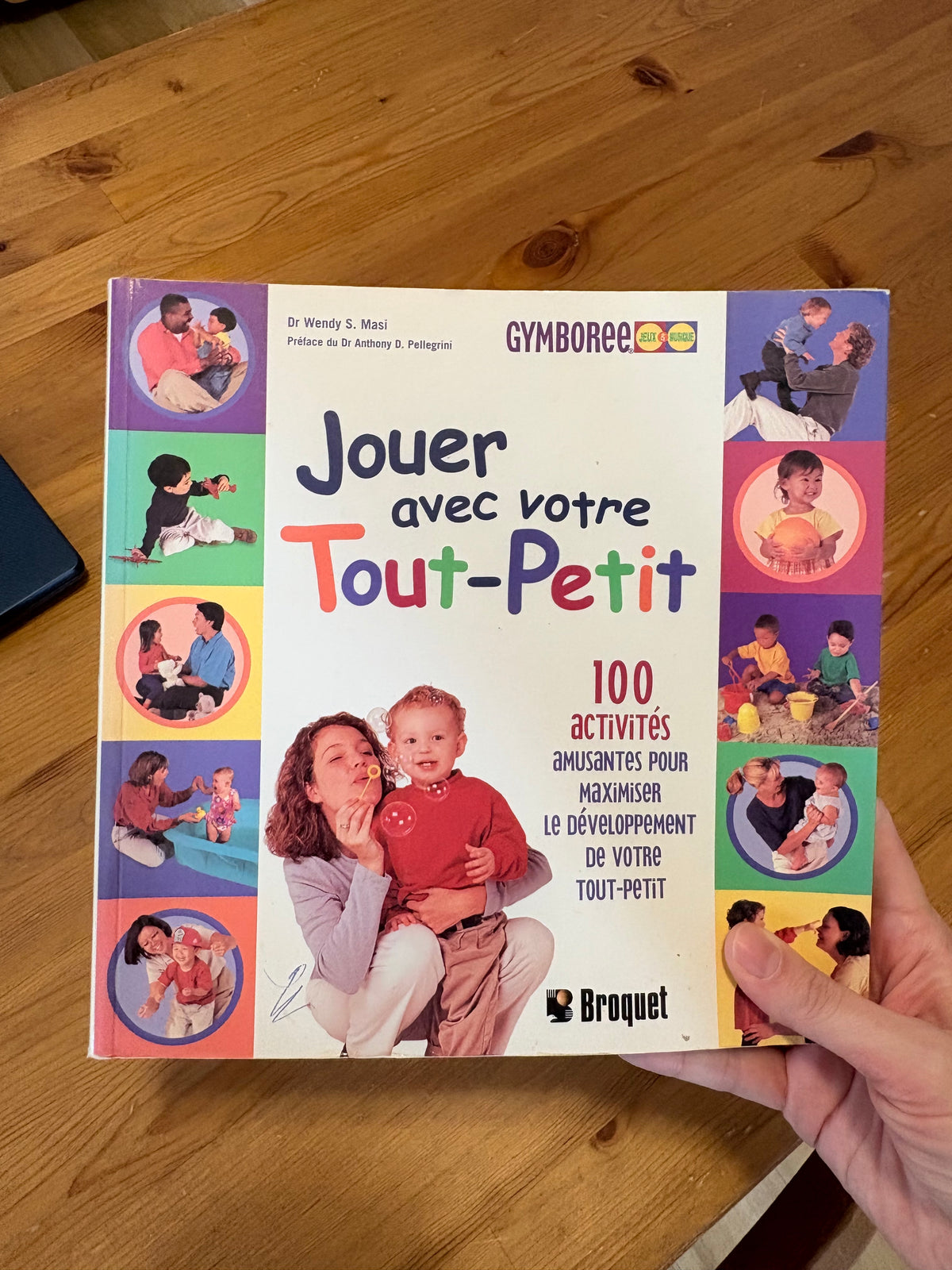 Livre jouer avec votre petit