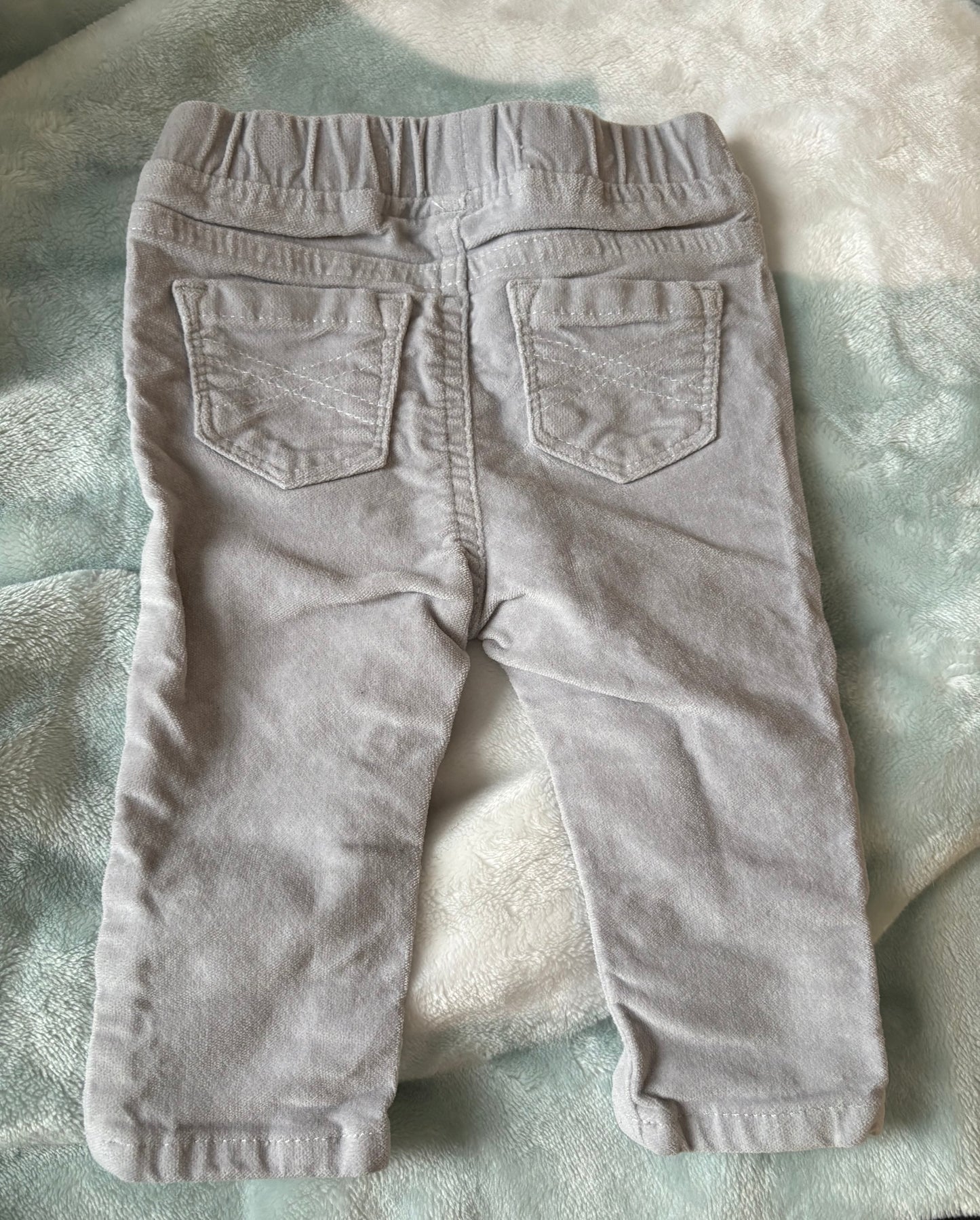 pantalon velour george 3-6 mois
