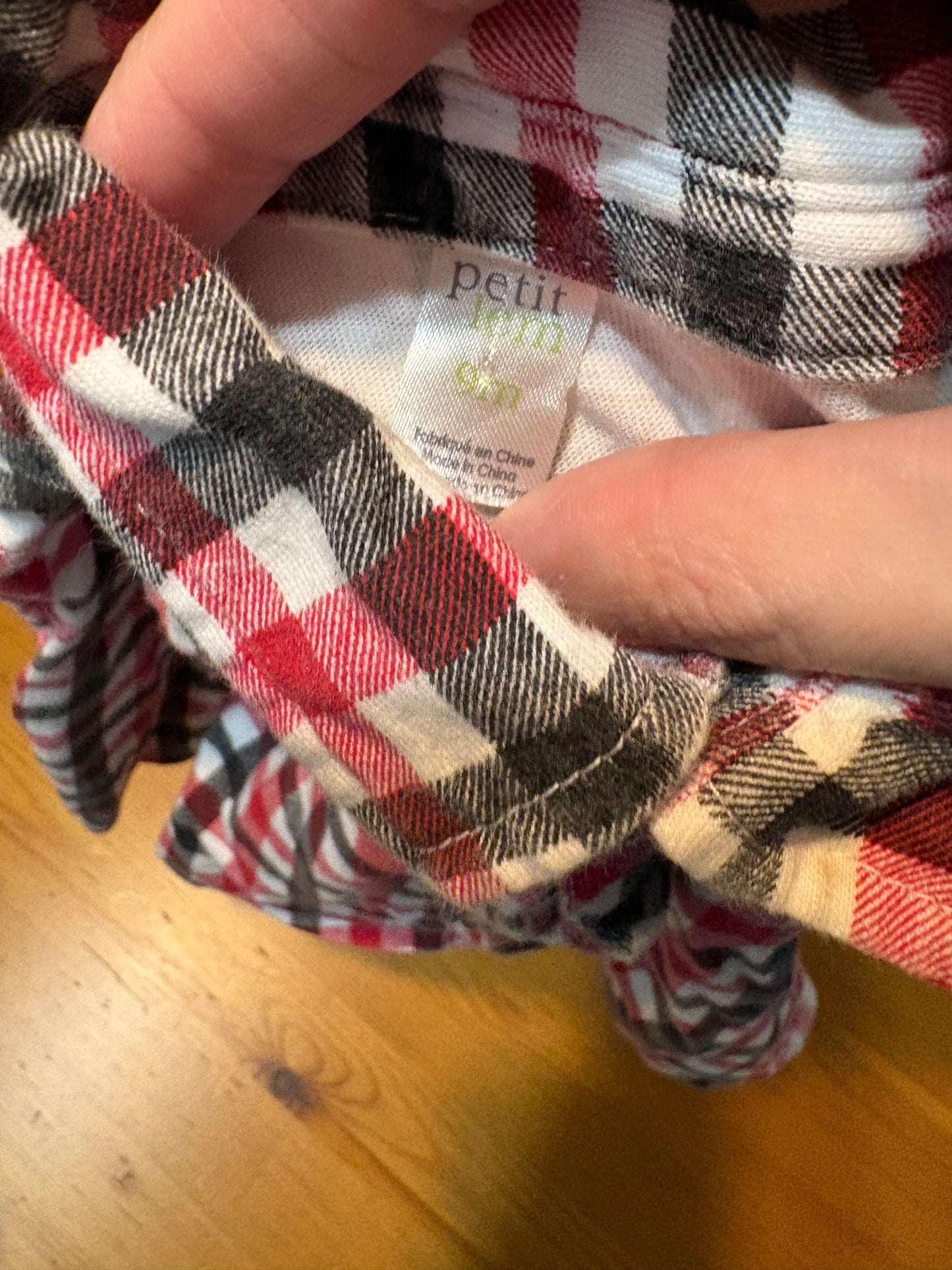 Chemise petit lem 9 mois*