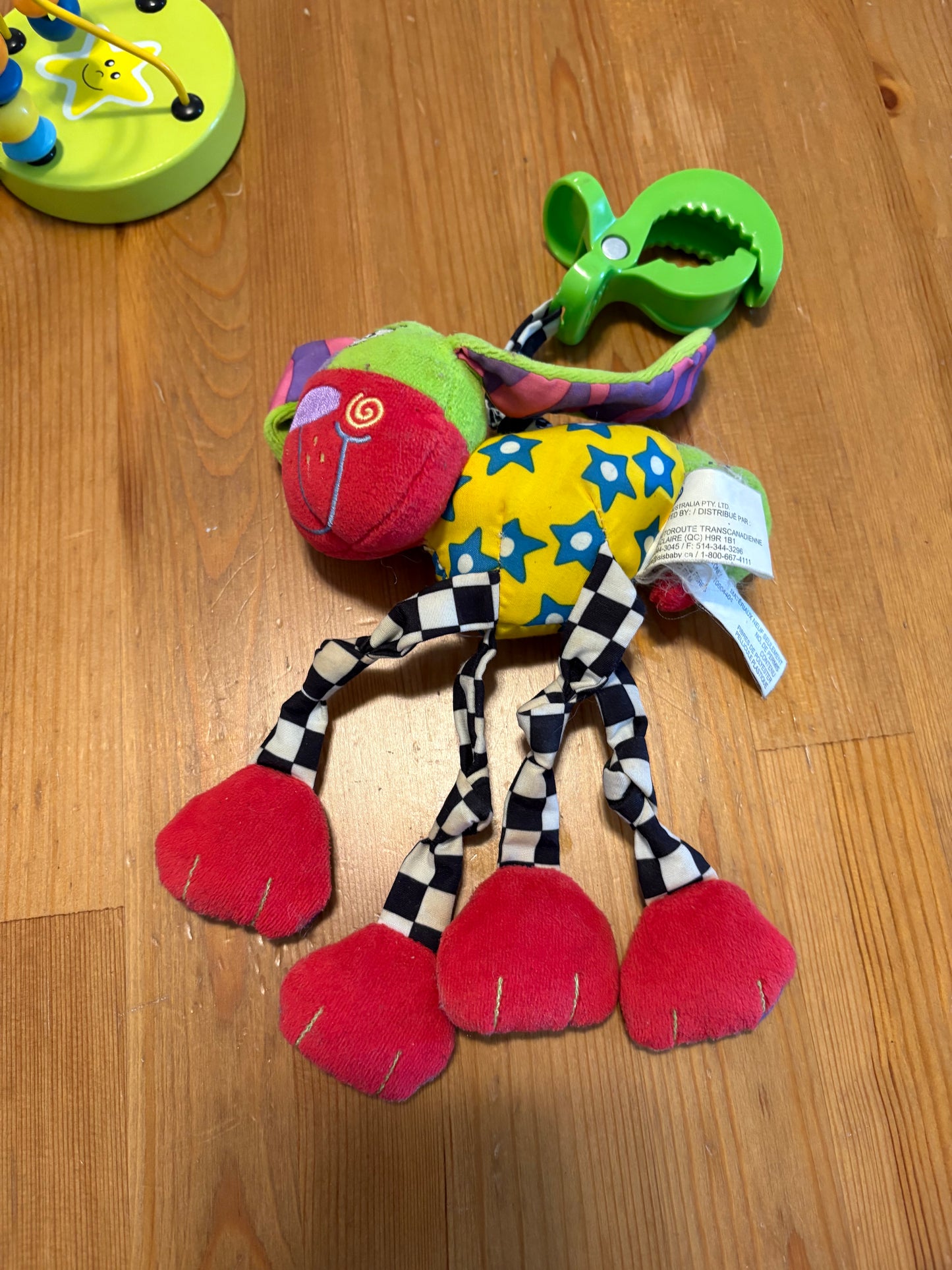 Jouet hochet pour siège de bébé