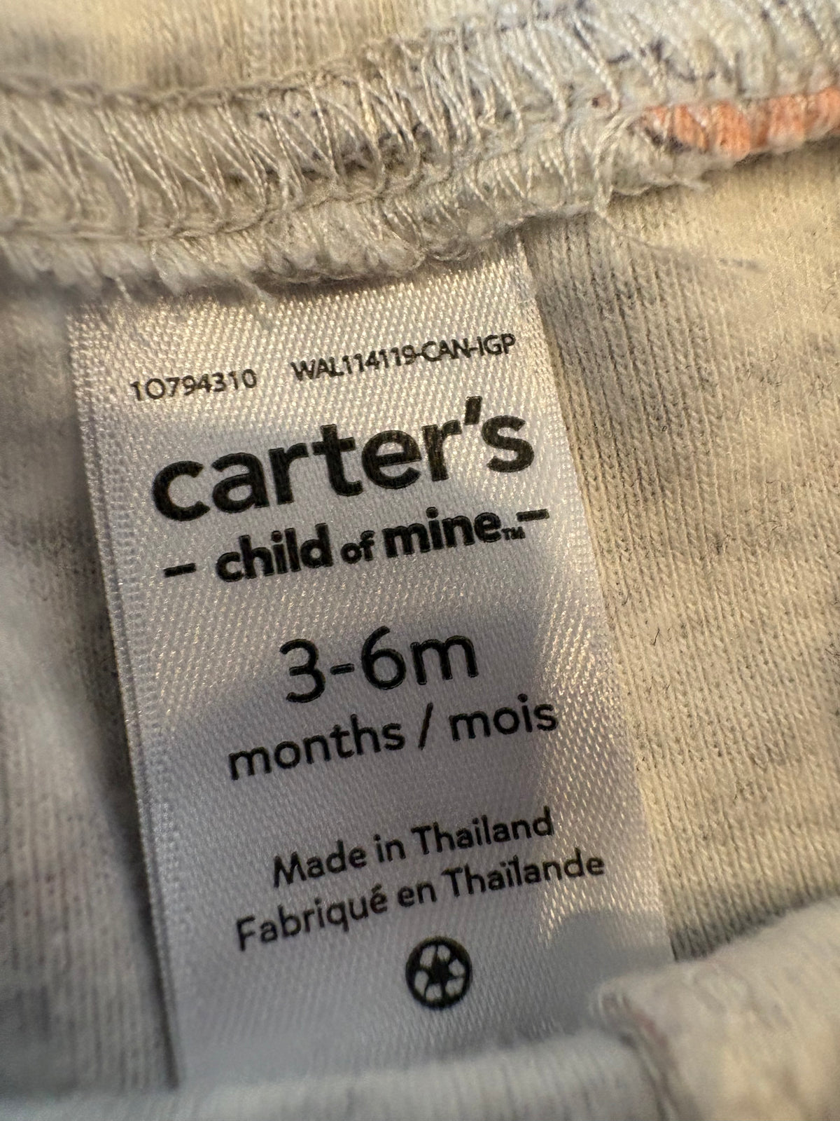 Legging carter's 3-6 mois (cmb)