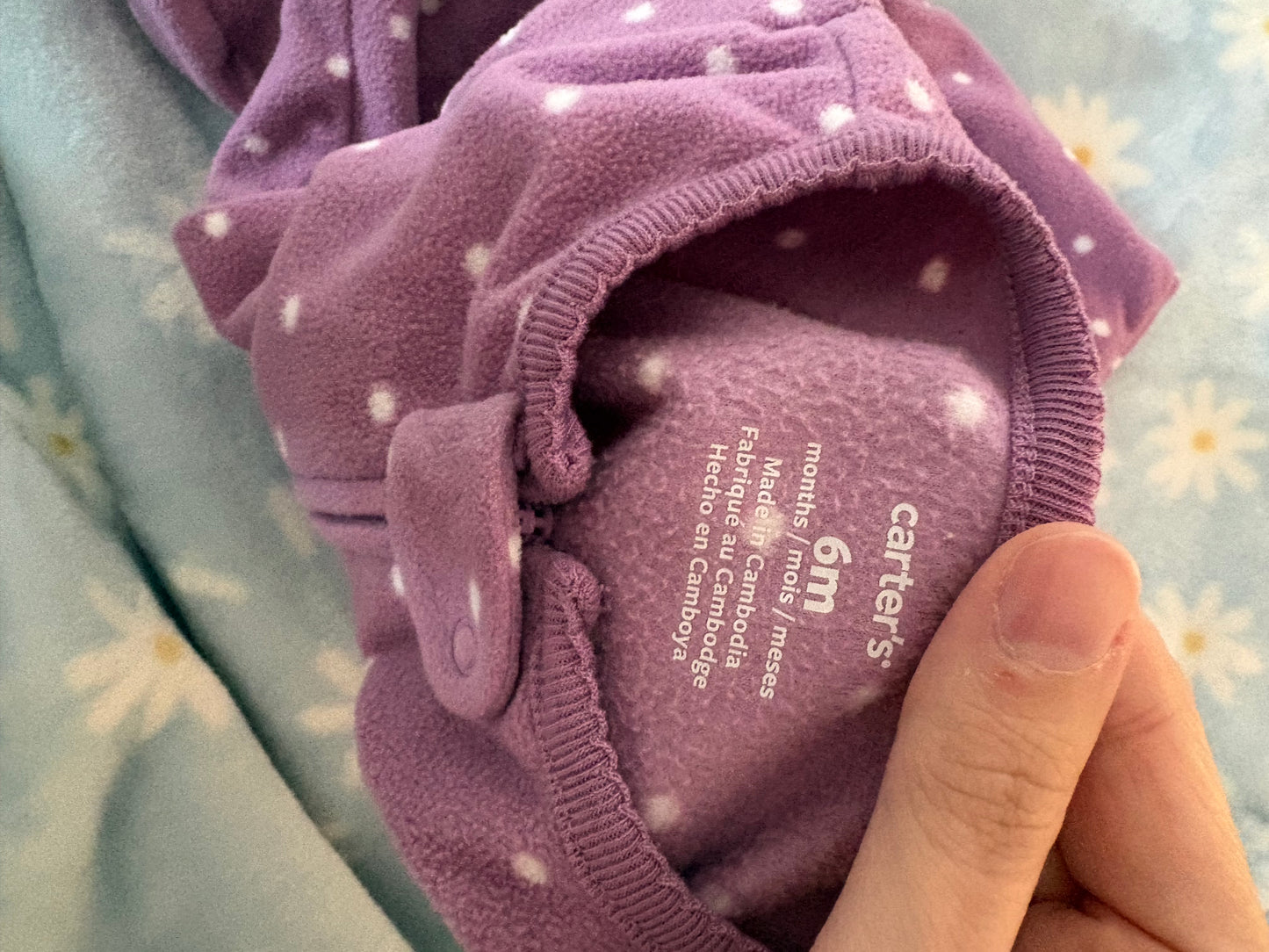 Pyjama carter’s 6 mois