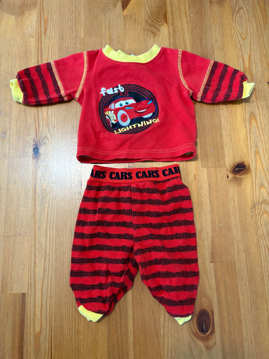 Pyjama cars 0-3 mois