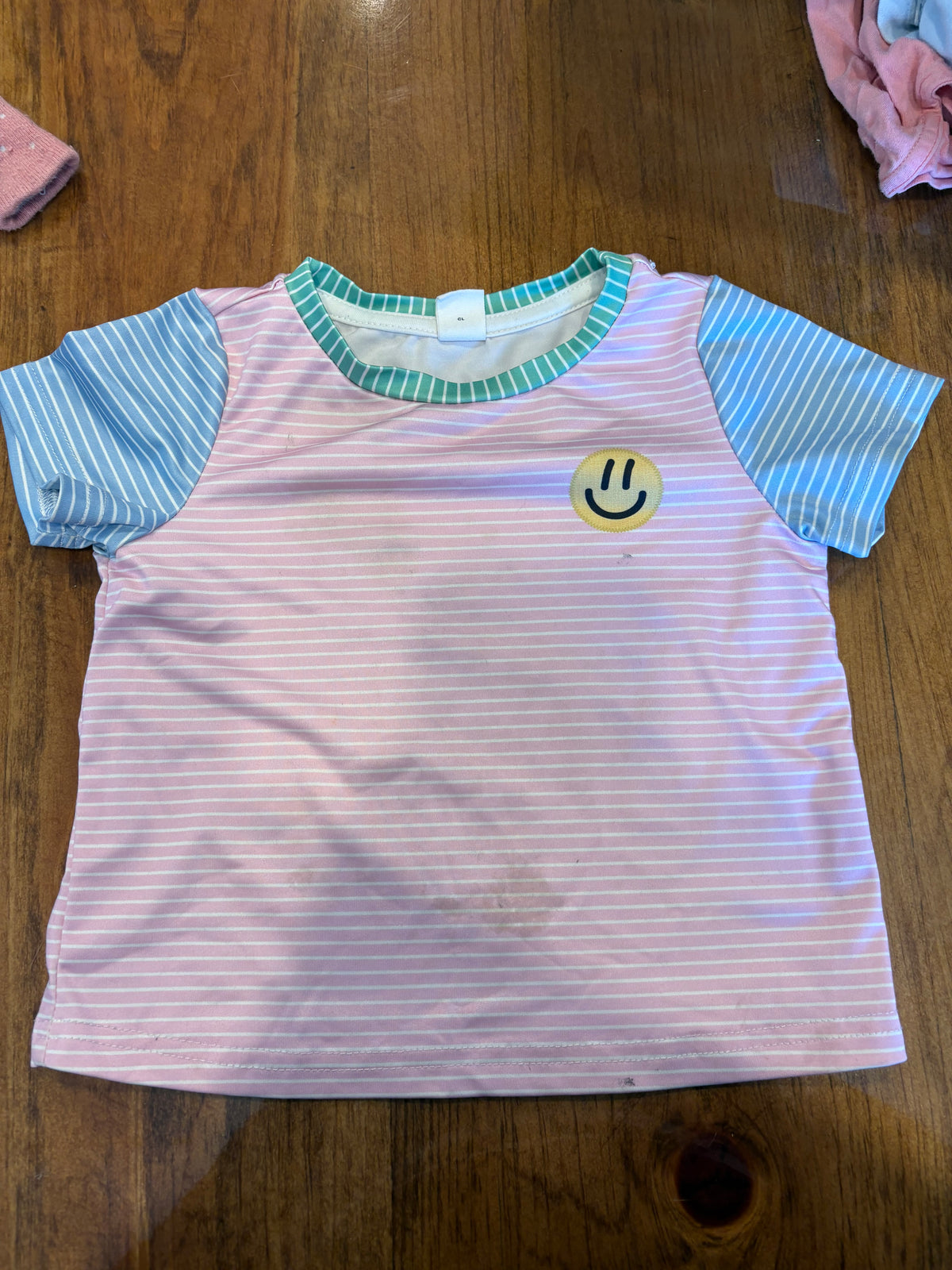 Chandail style maillot shein 9-12 mois * (cmb)