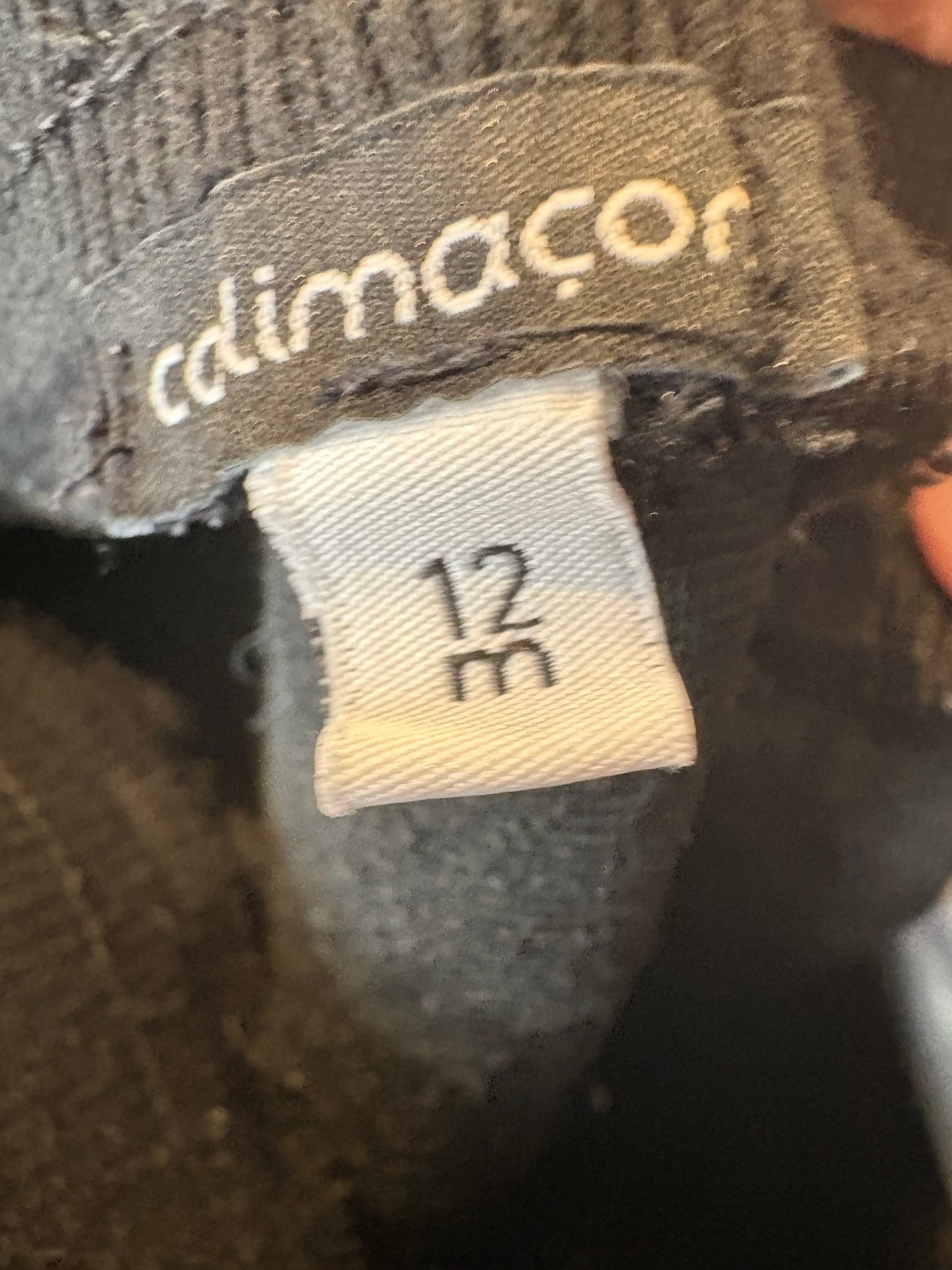 Pantalon colimaçon 12 mois
