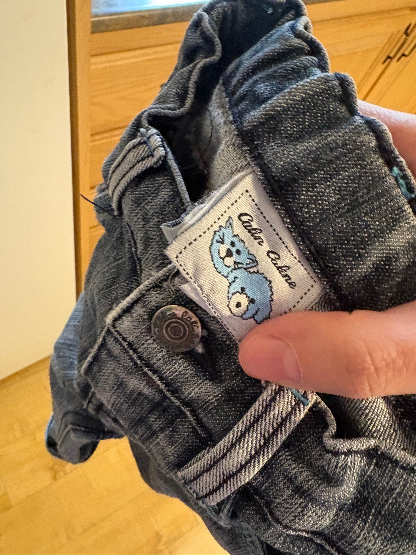 Jeans vintage baby calin 4 ans