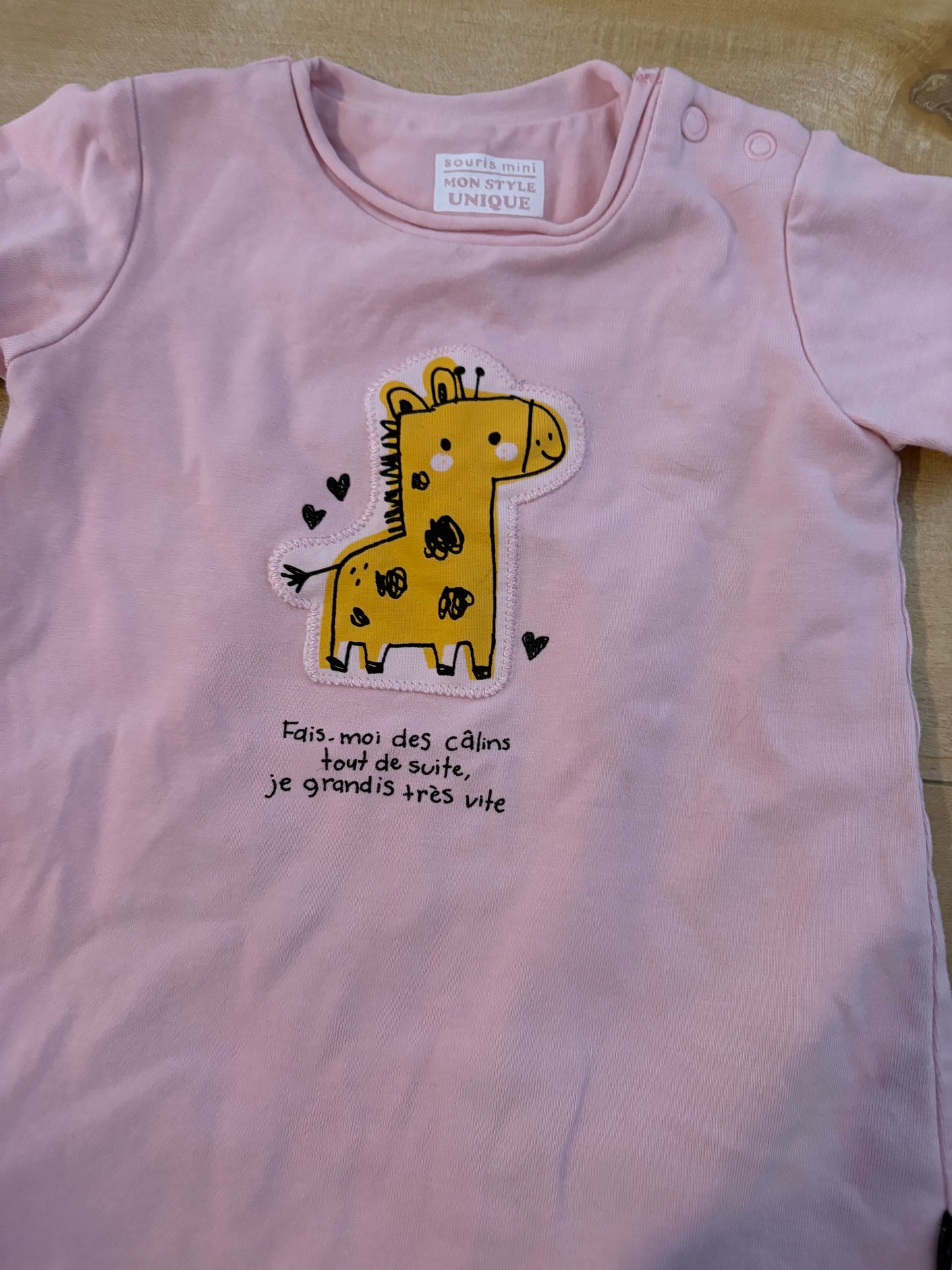 Barboteuse souris mini 12-18 mois