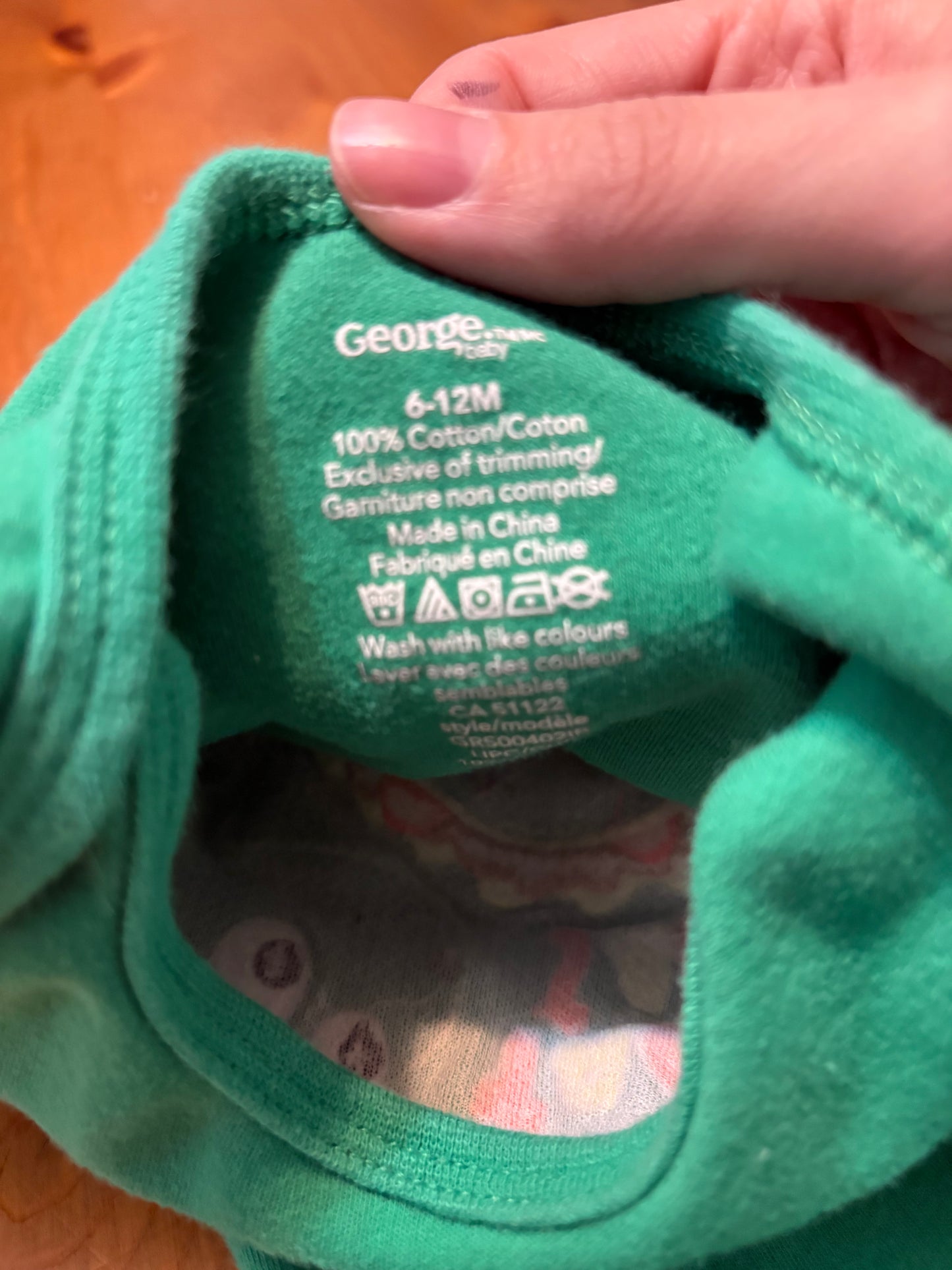 Pyjama george 6-12 mois