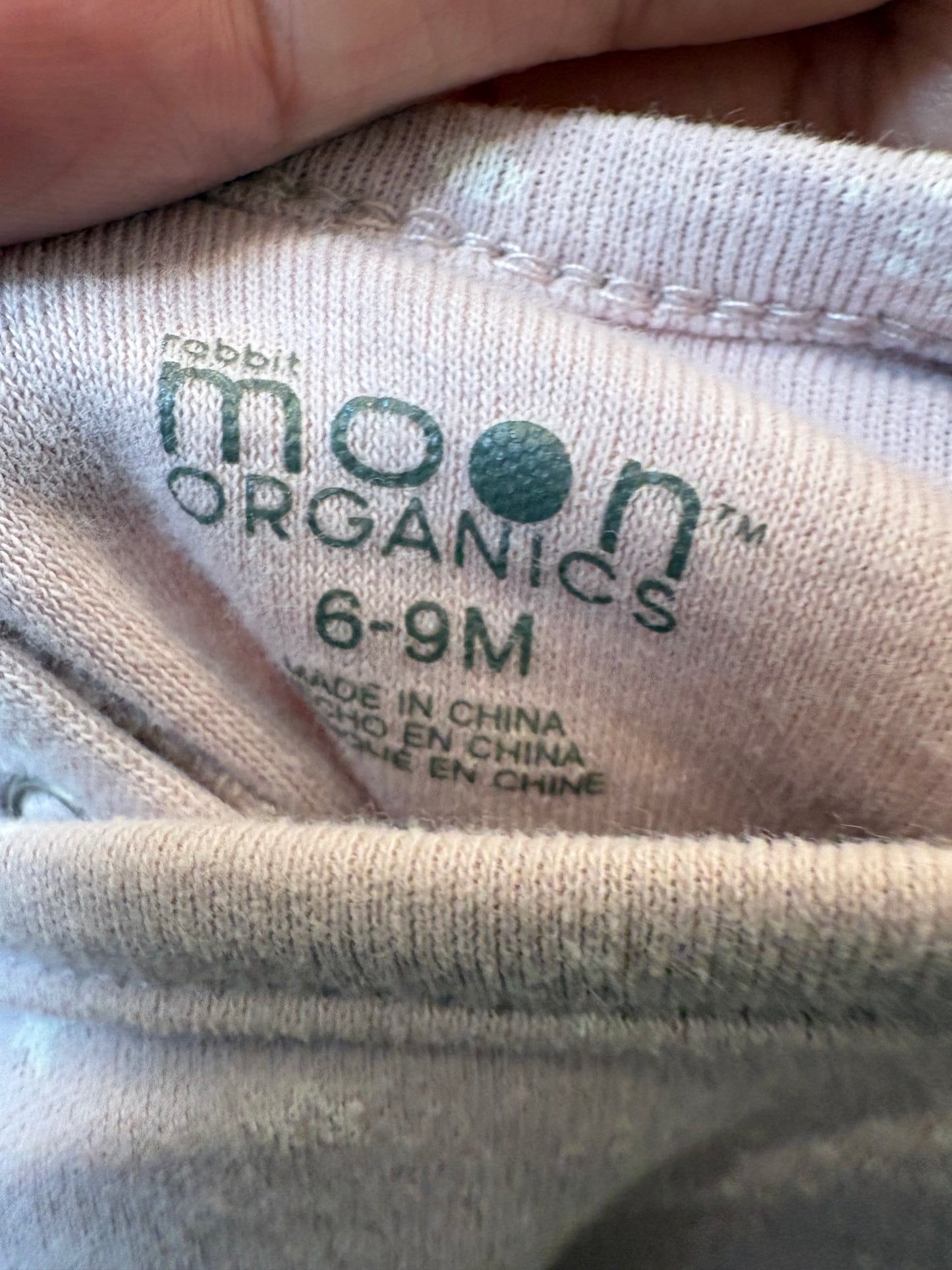 Ensemble pyjama rabbit moon organic 6-9 mois