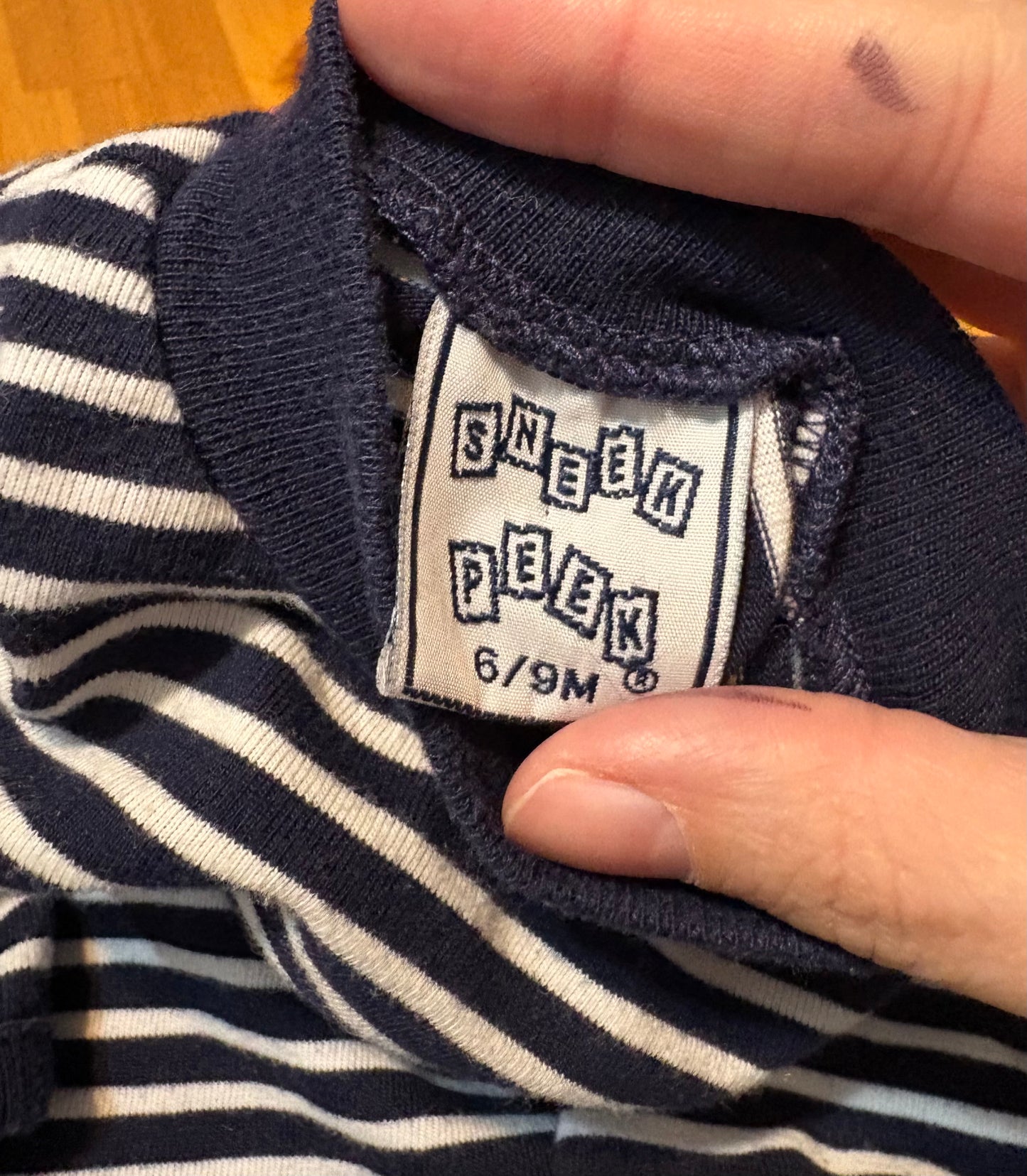 Gilet sneak peak 6-9 mois vintage