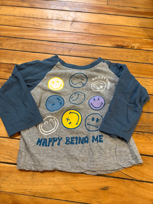 Chandail smiley world 4T