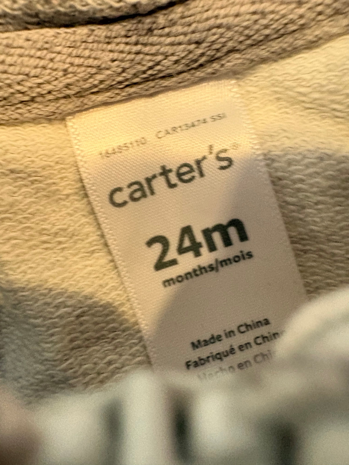 Veste carter's 24 mois (CMHL)