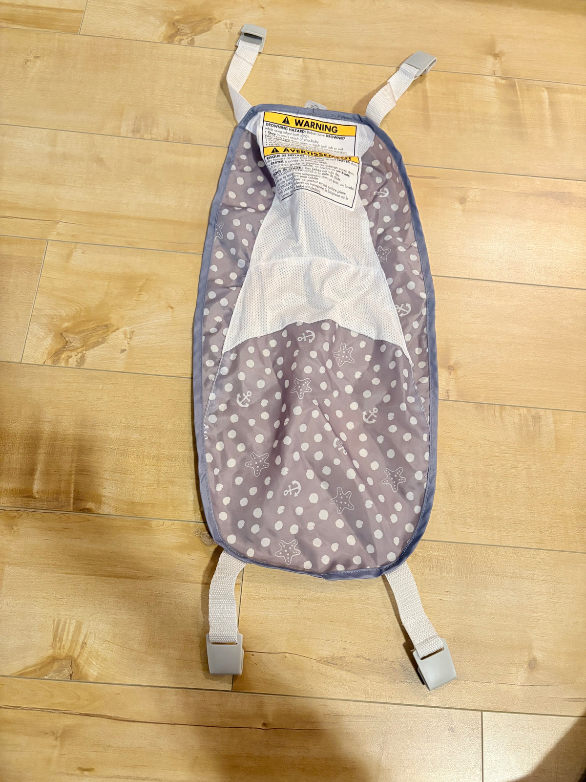 Support pour baignoire bébé