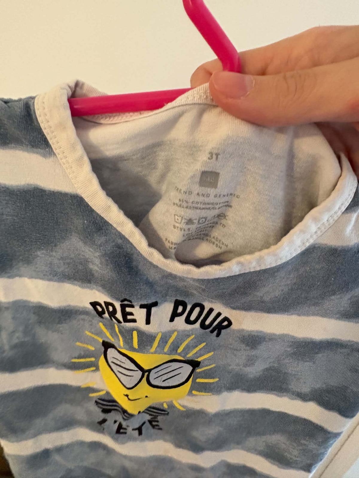 t-shirt tag 3T *