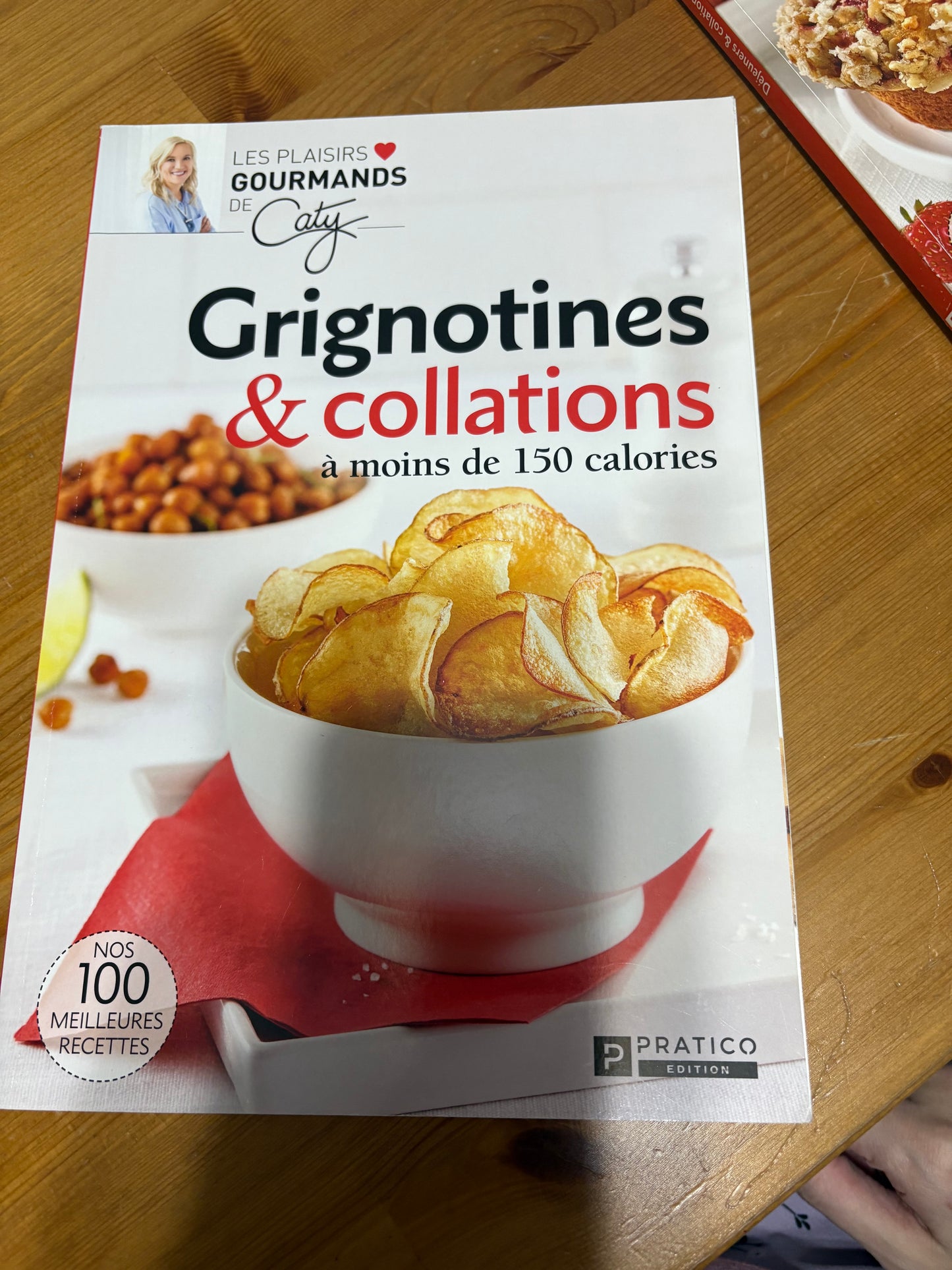 Livre de recette Les recette gourmande de Caty ( grignotine et collation ) valeur 14$