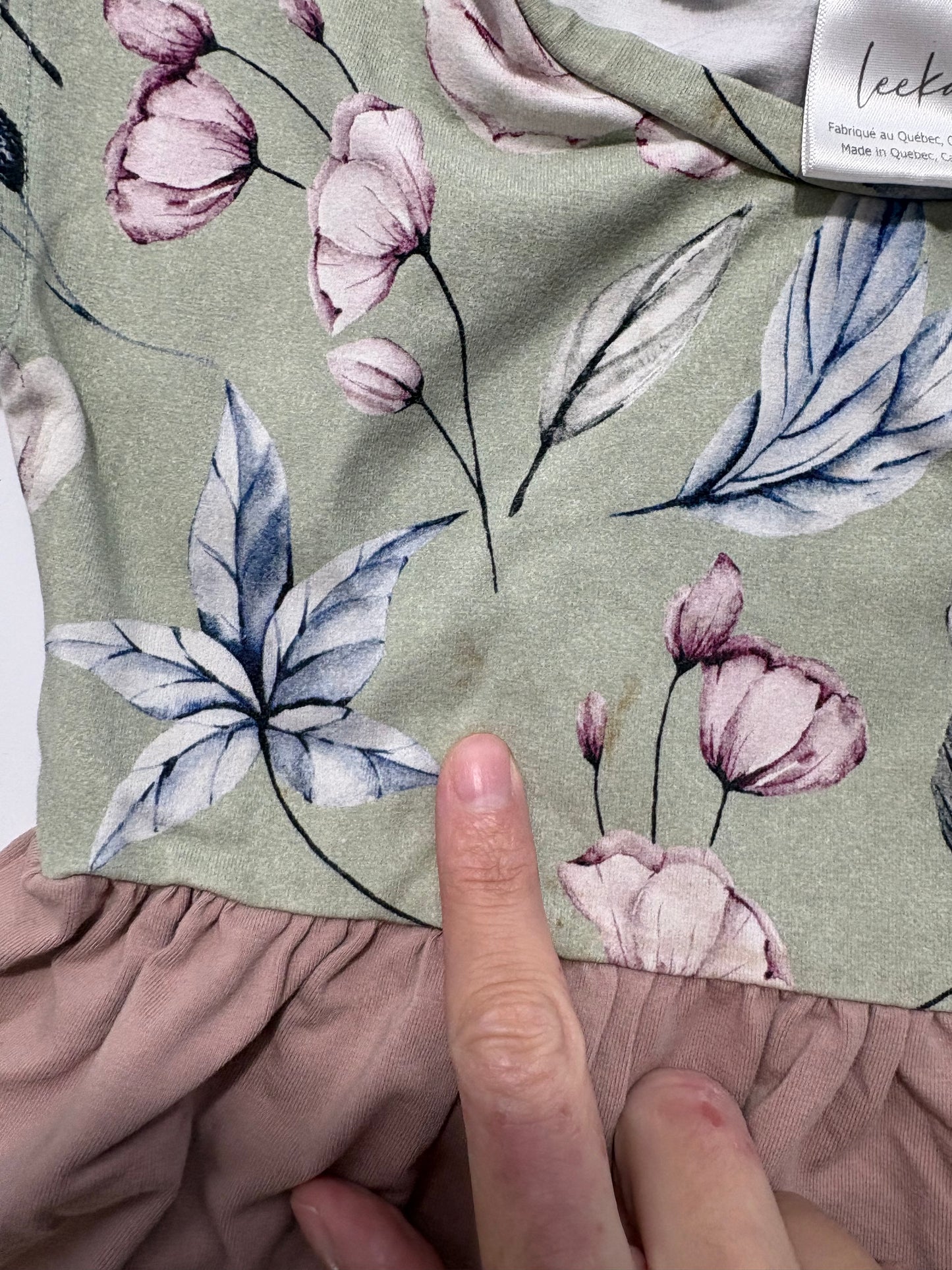 Robe leeka 3-5 ans marque québécoise