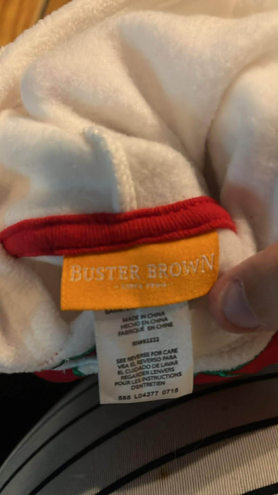 Pyjama noël buster brown 6-9 mois