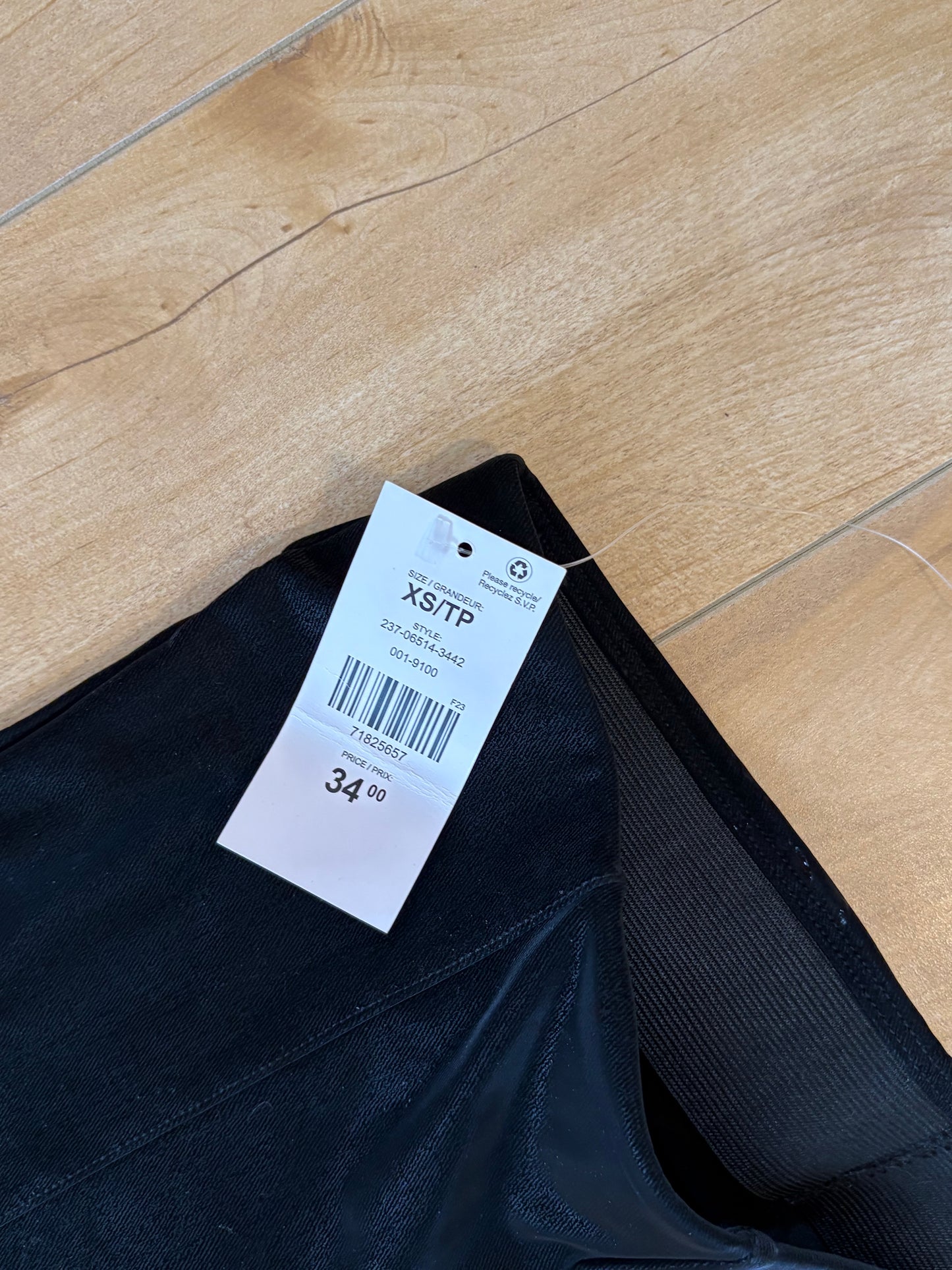 Pantalon neuf suzy shier xsmall valeur 34.99$ neuf