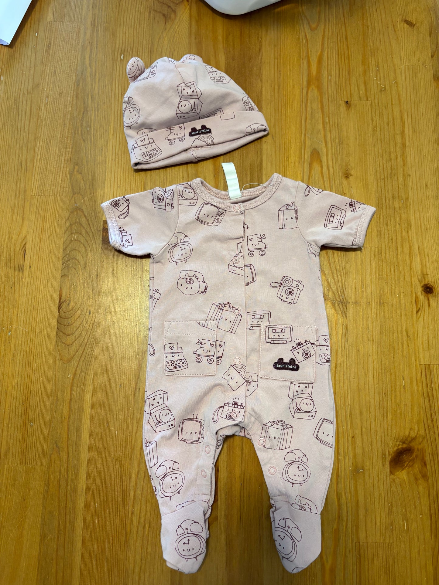 Ensemble pyjama souris mini n-n neuf jamais porter